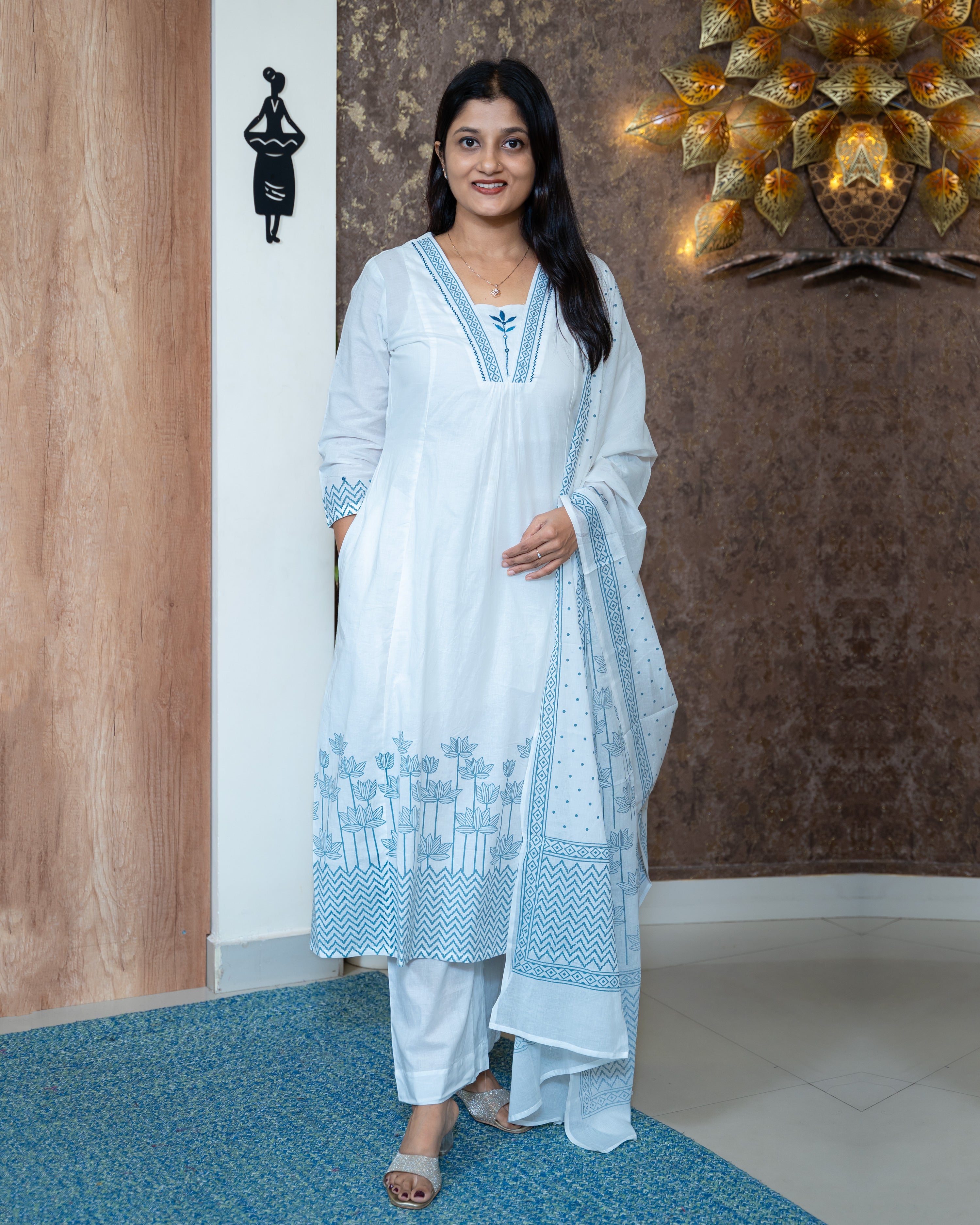 Load image into Gallery viewer, Cotton Suit-7683
