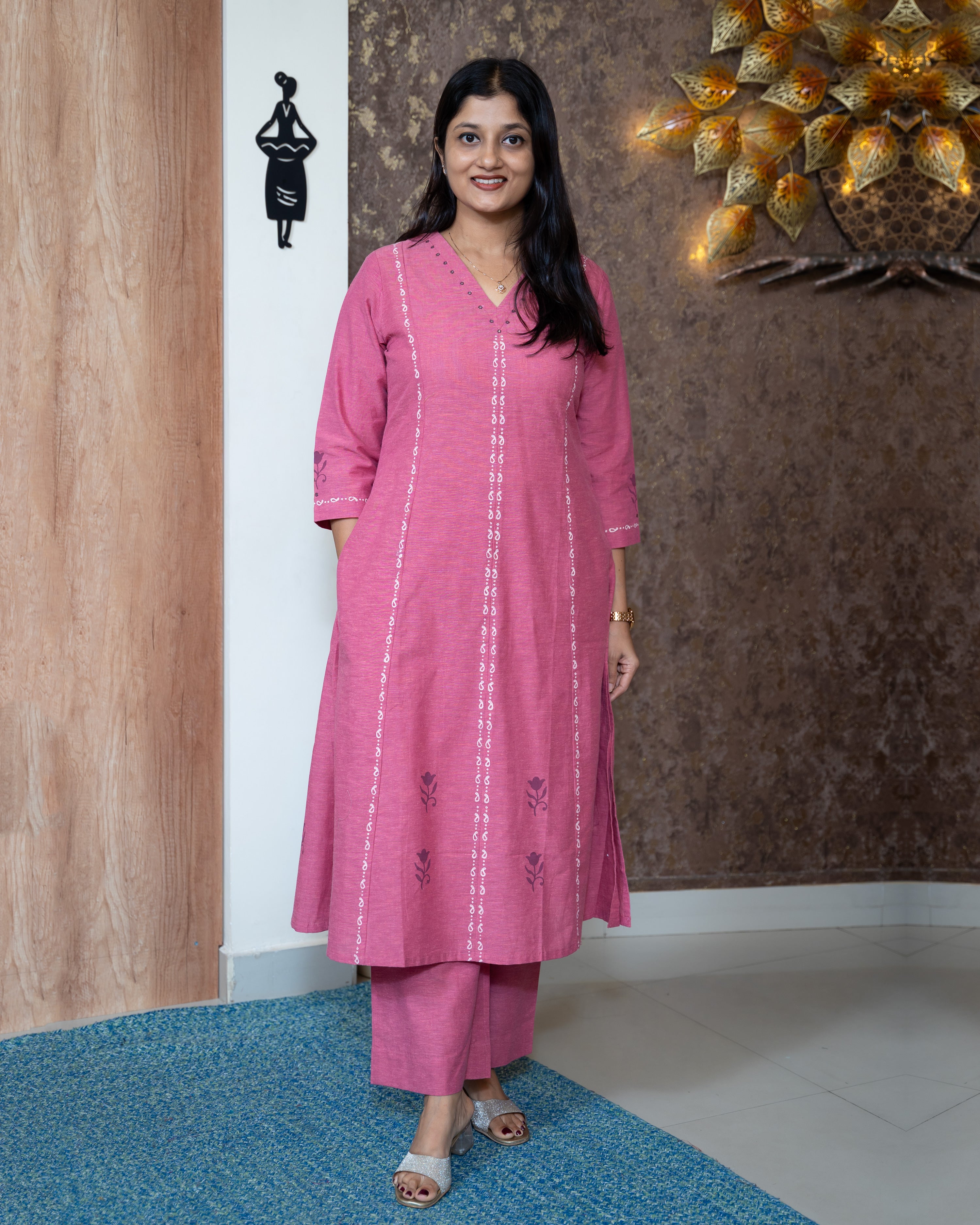 Load image into Gallery viewer, Cotton Co-Ord Set-7686
