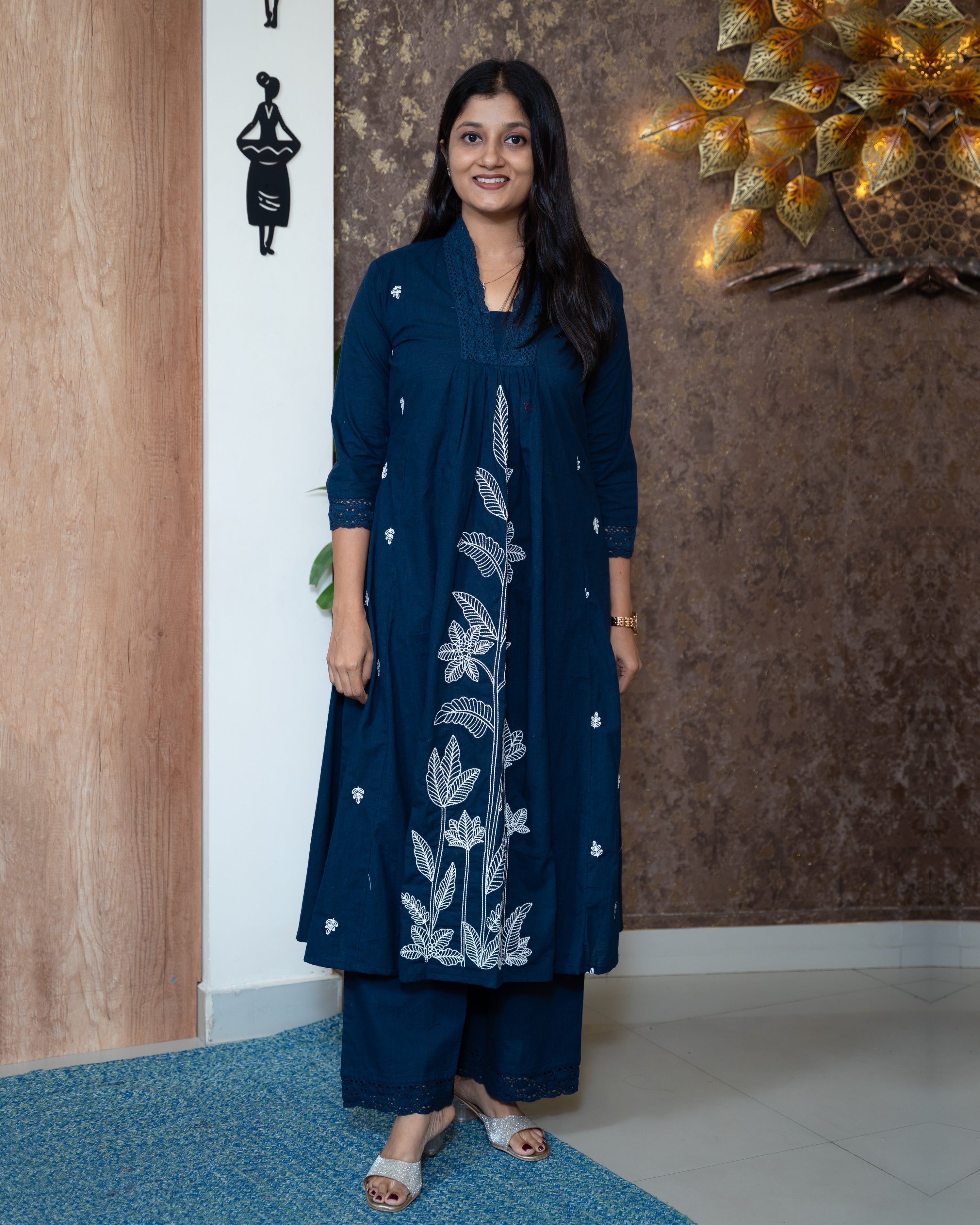 Load image into Gallery viewer, Pure Cotton Co-Ord Set-7700
