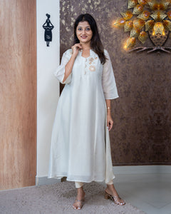 Tissue Designer Kurti(Pre-Order)-3520