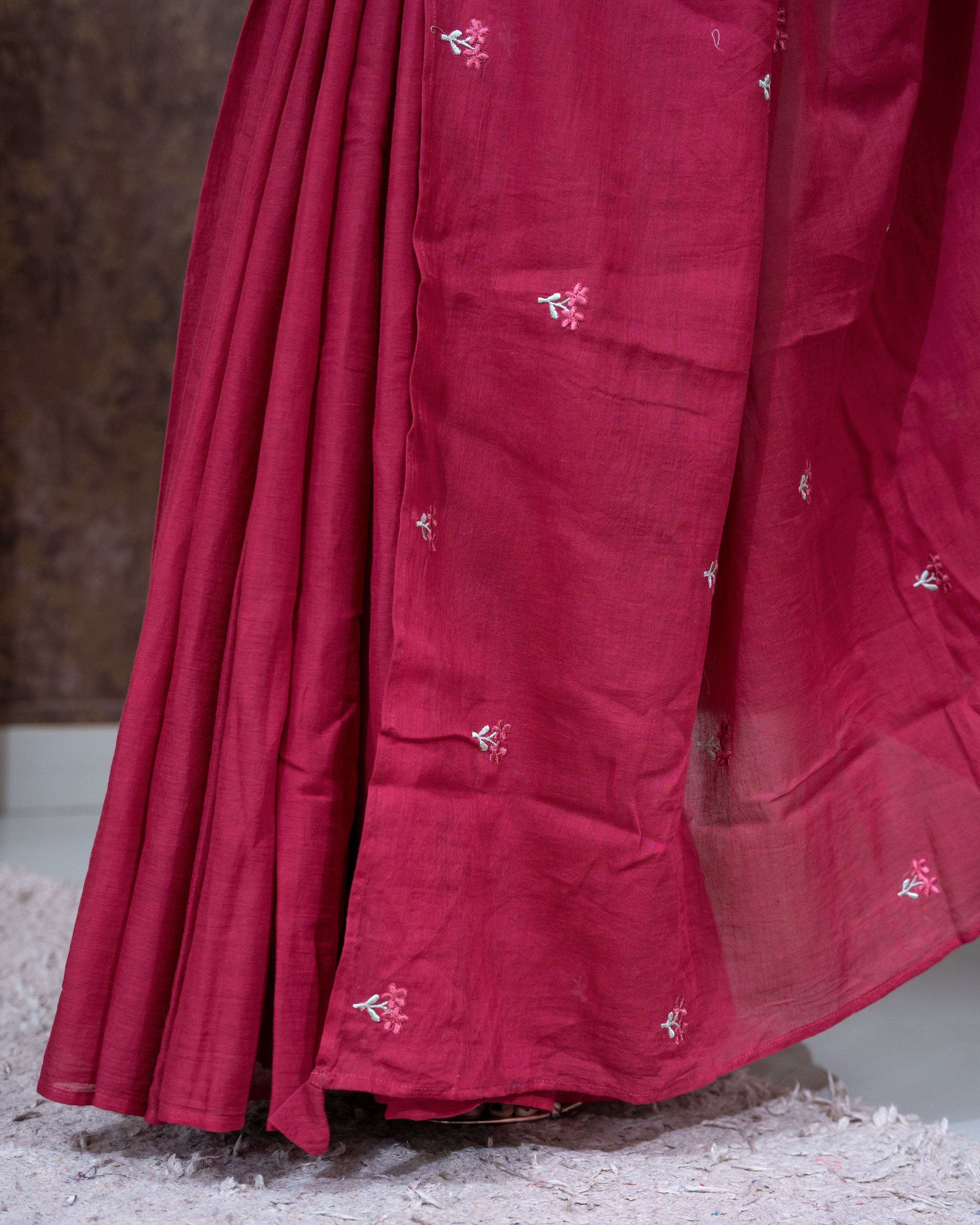 Load image into Gallery viewer, Mul Cotton Saree(Pre-Order)-2710
