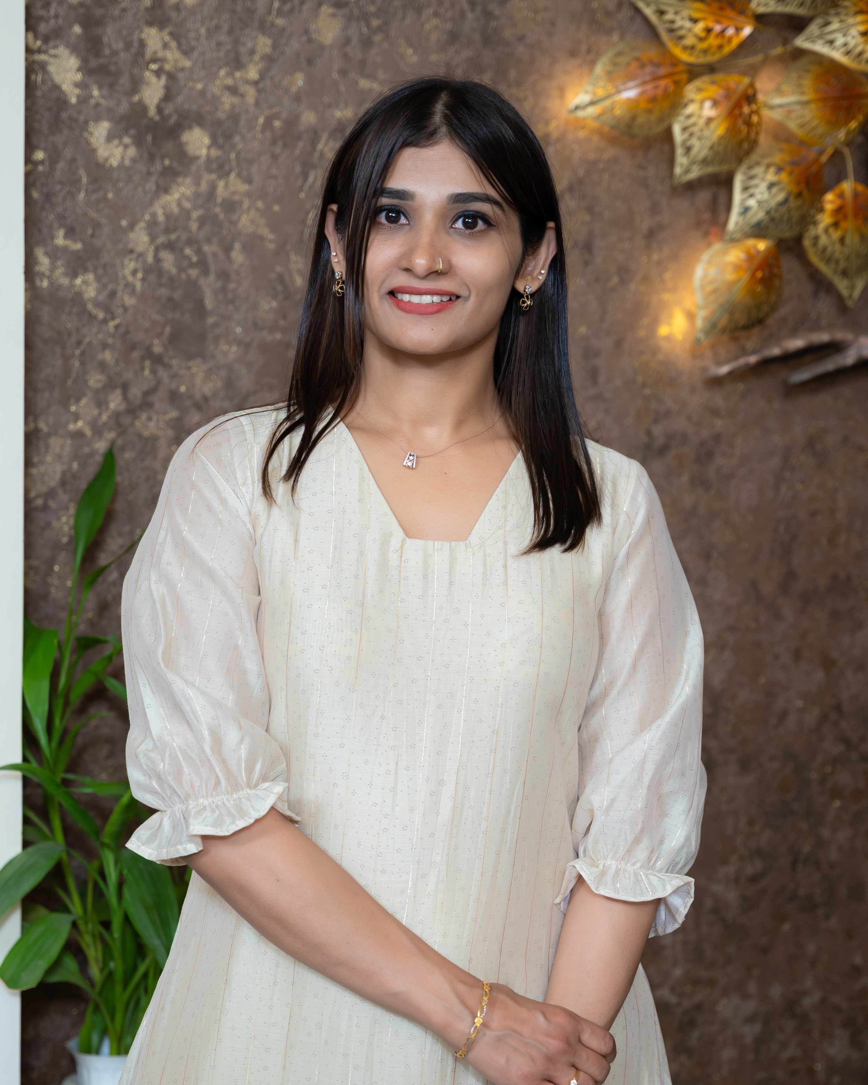 Load image into Gallery viewer, Mul Chanderi Designer Kurti(Pre-Order)-1093
