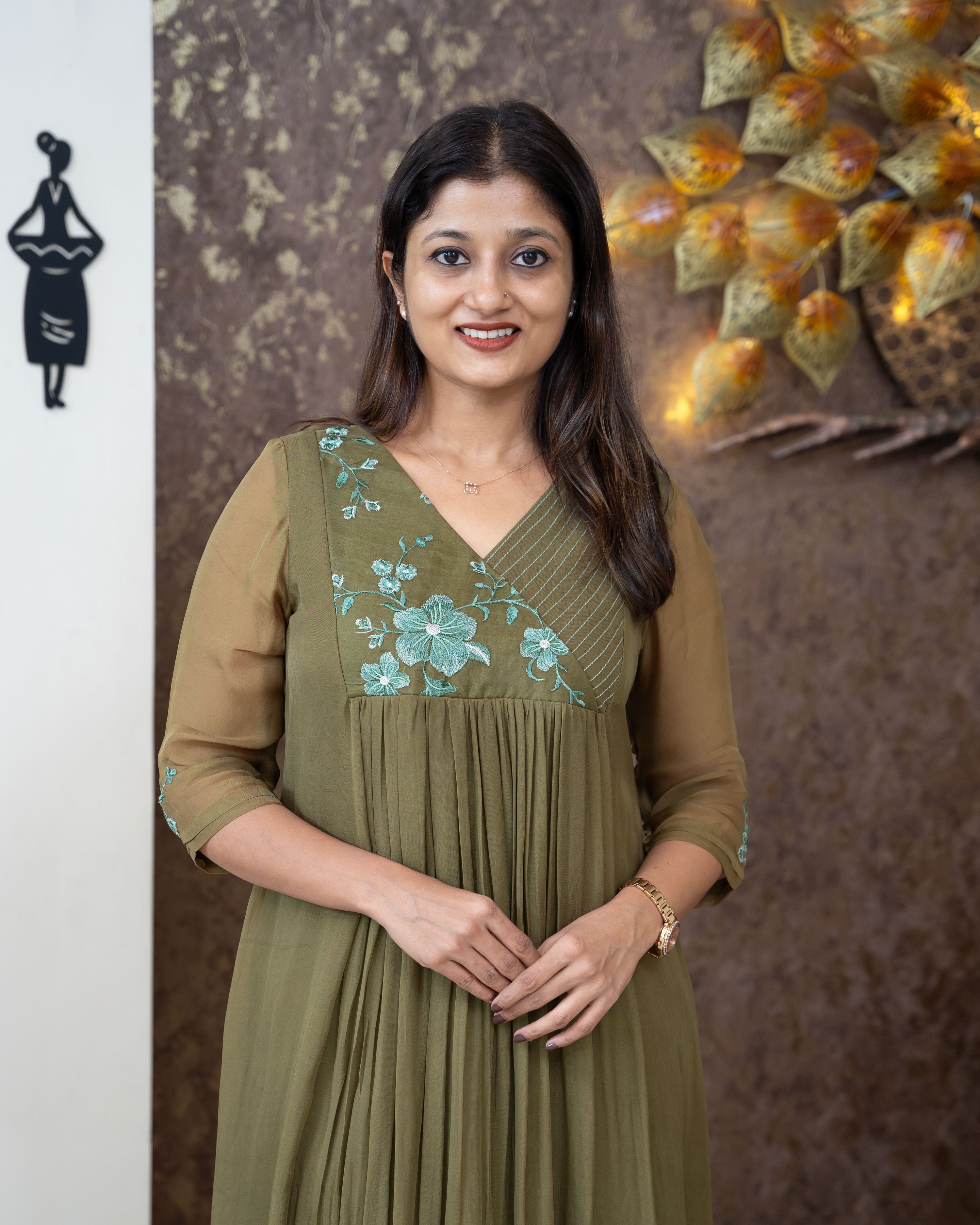 Load image into Gallery viewer, Organza Designer Kurti(Pre-Order)-3602
