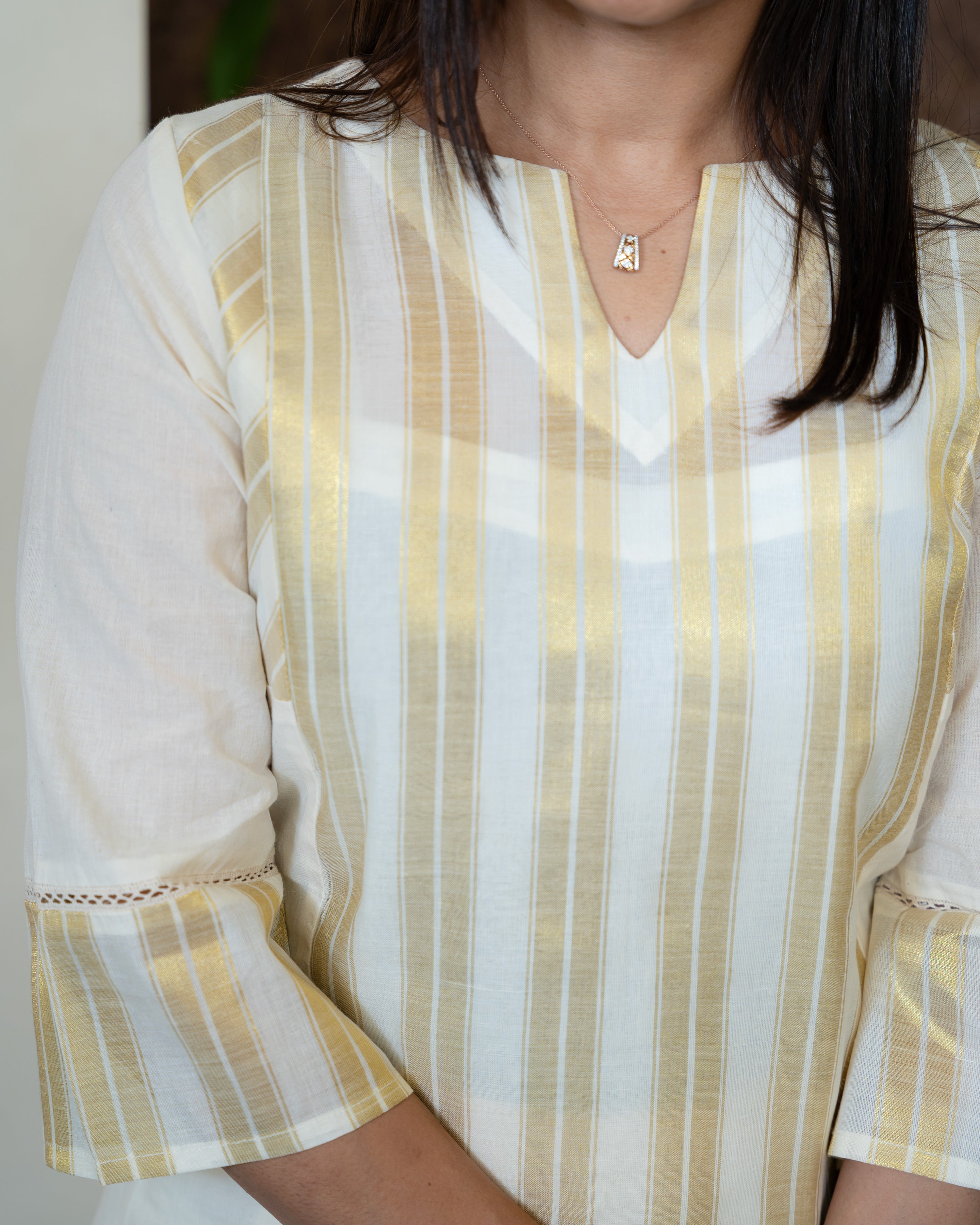 Load image into Gallery viewer, Cotton Designer Kurti(Pre-Order)-1048
