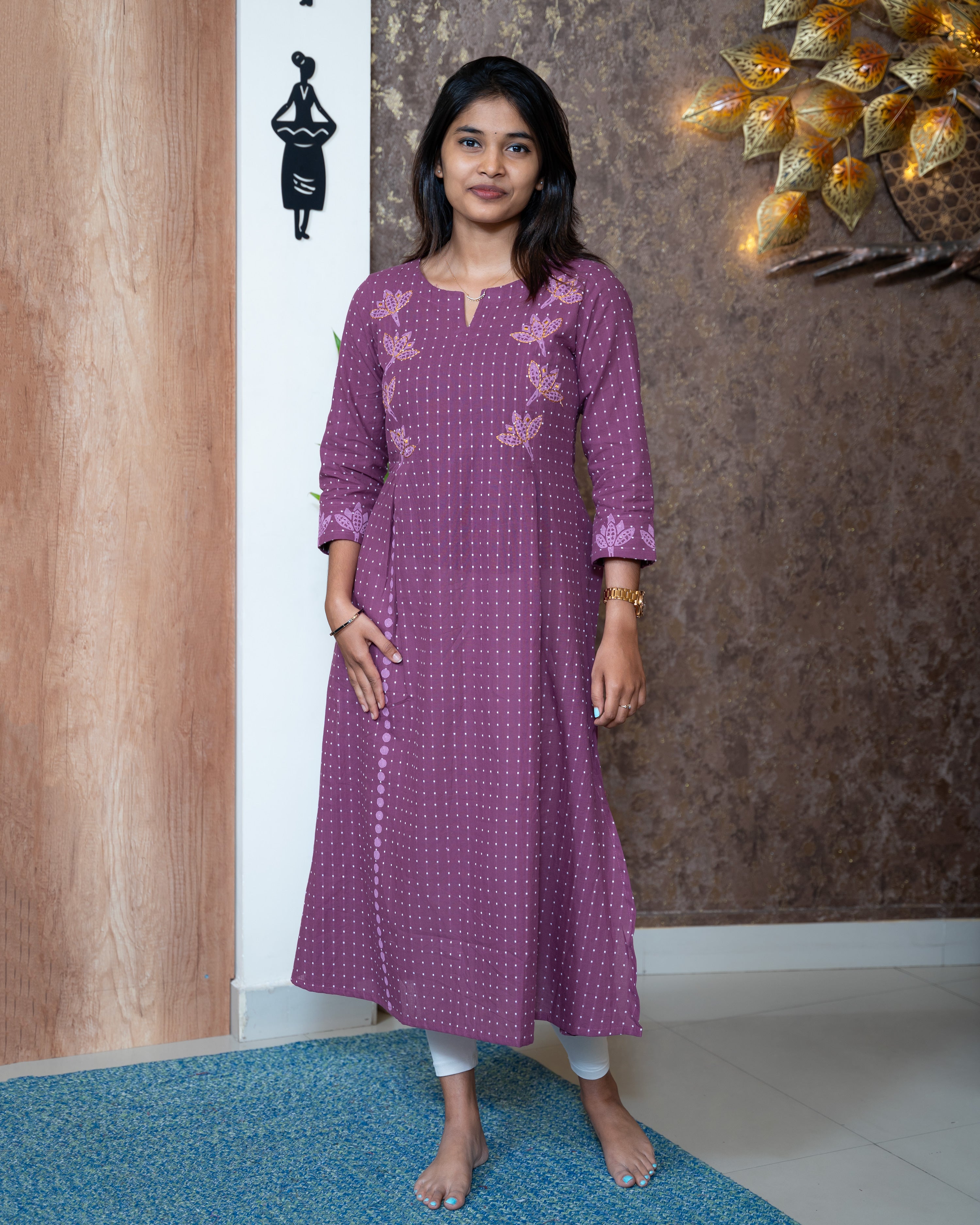 Load image into Gallery viewer, Cotton Kurti-7807

