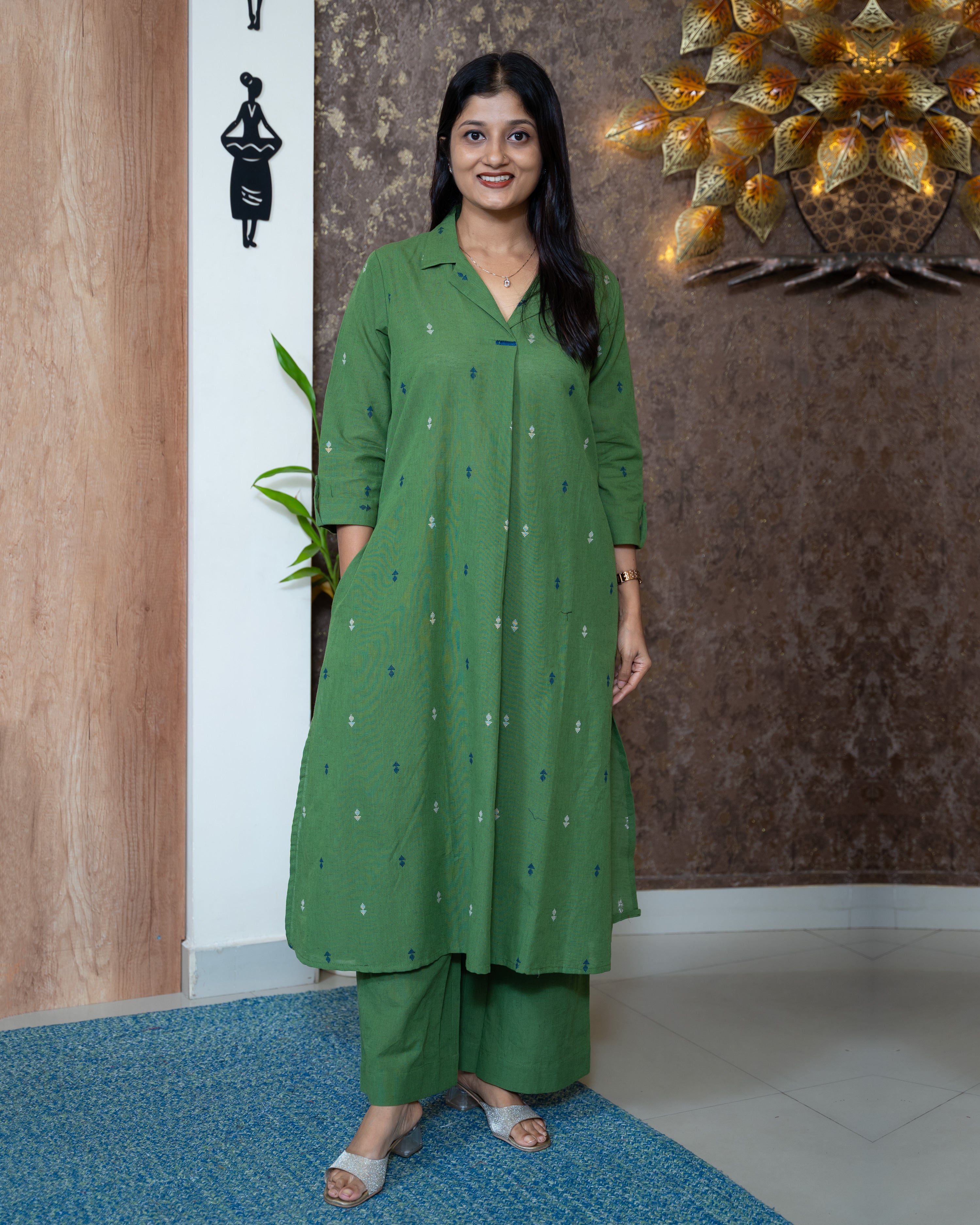 Load image into Gallery viewer, Cotton Co-Ord Set-7804
