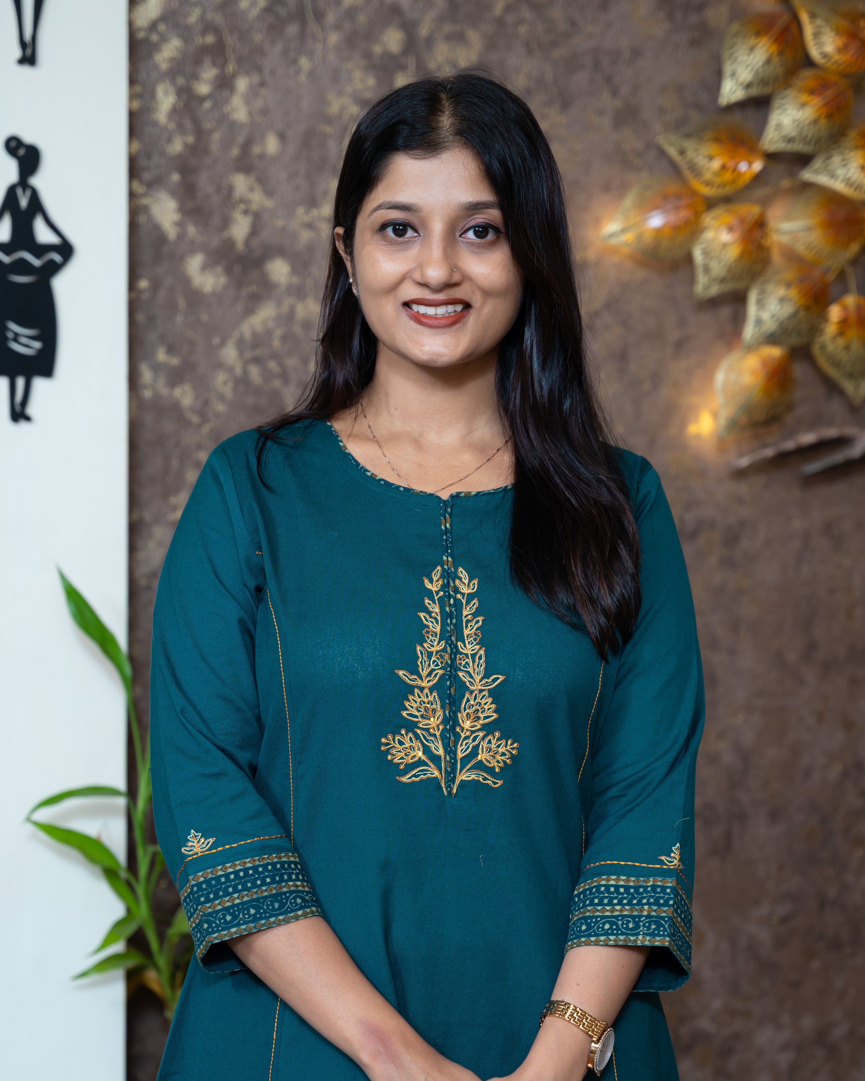 Load image into Gallery viewer, Cotton Kurti-7801
