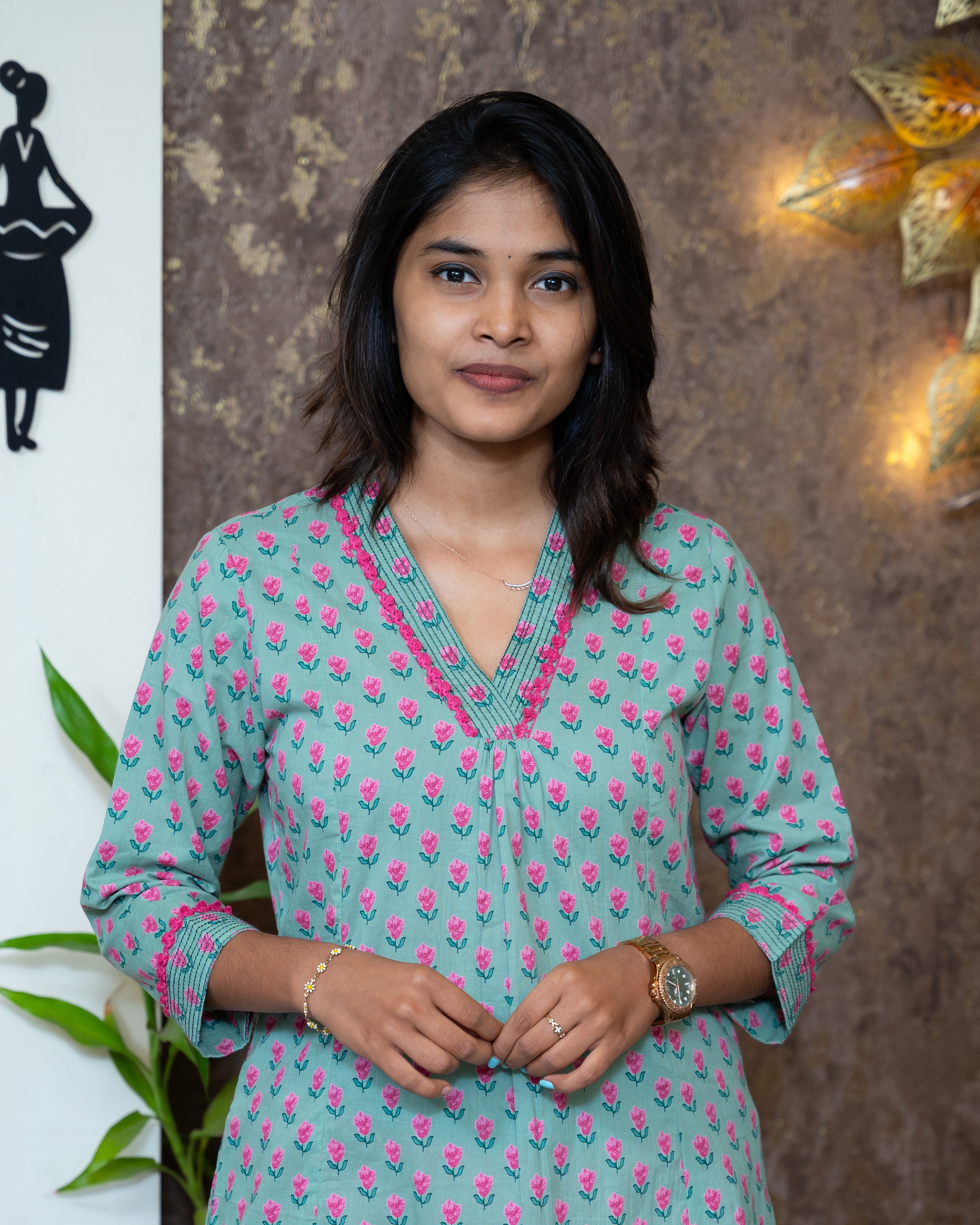 Load image into Gallery viewer, Cotton Kurti-7814
