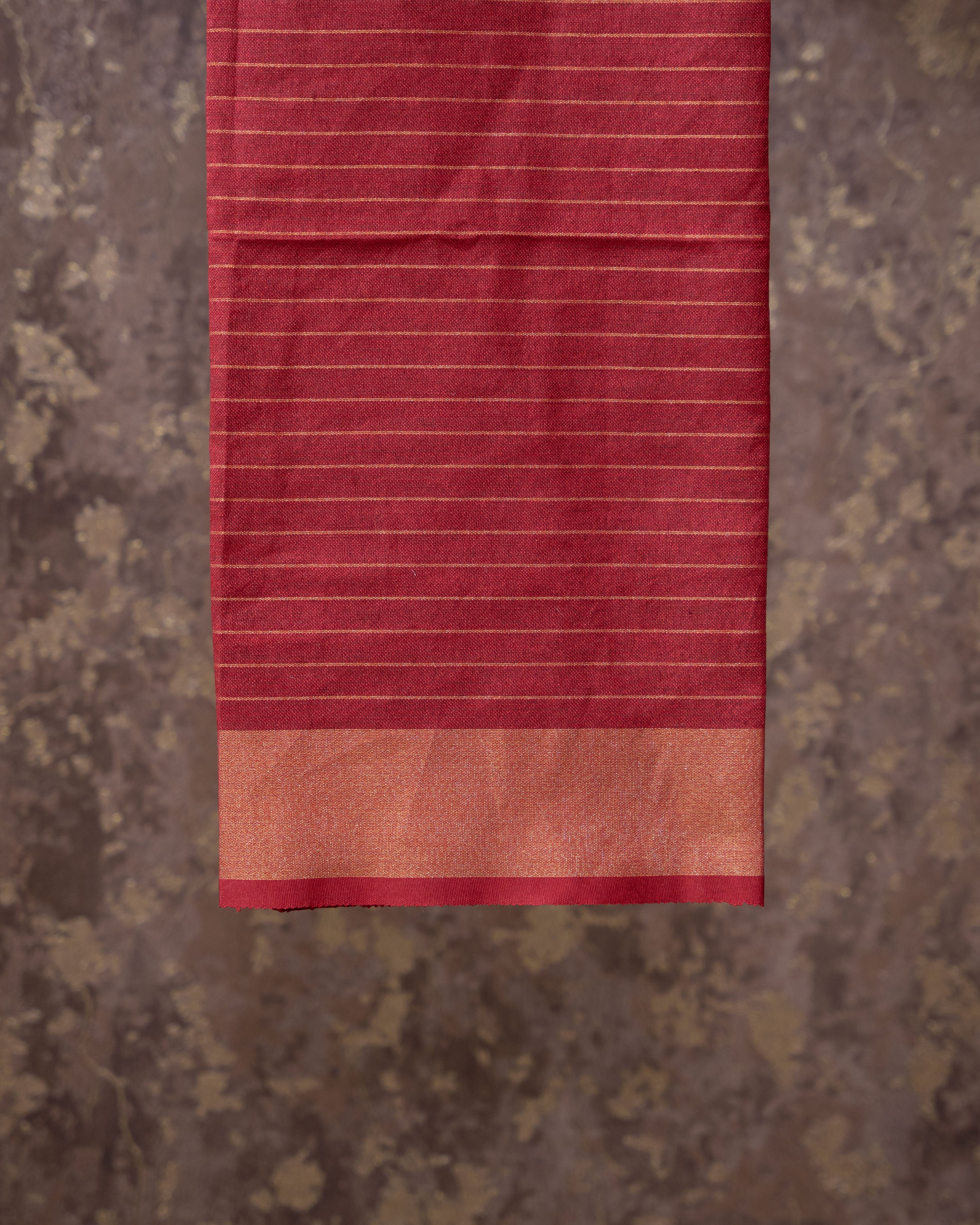 Load image into Gallery viewer, Pure Linen Saree(Pre-Order)-3642
