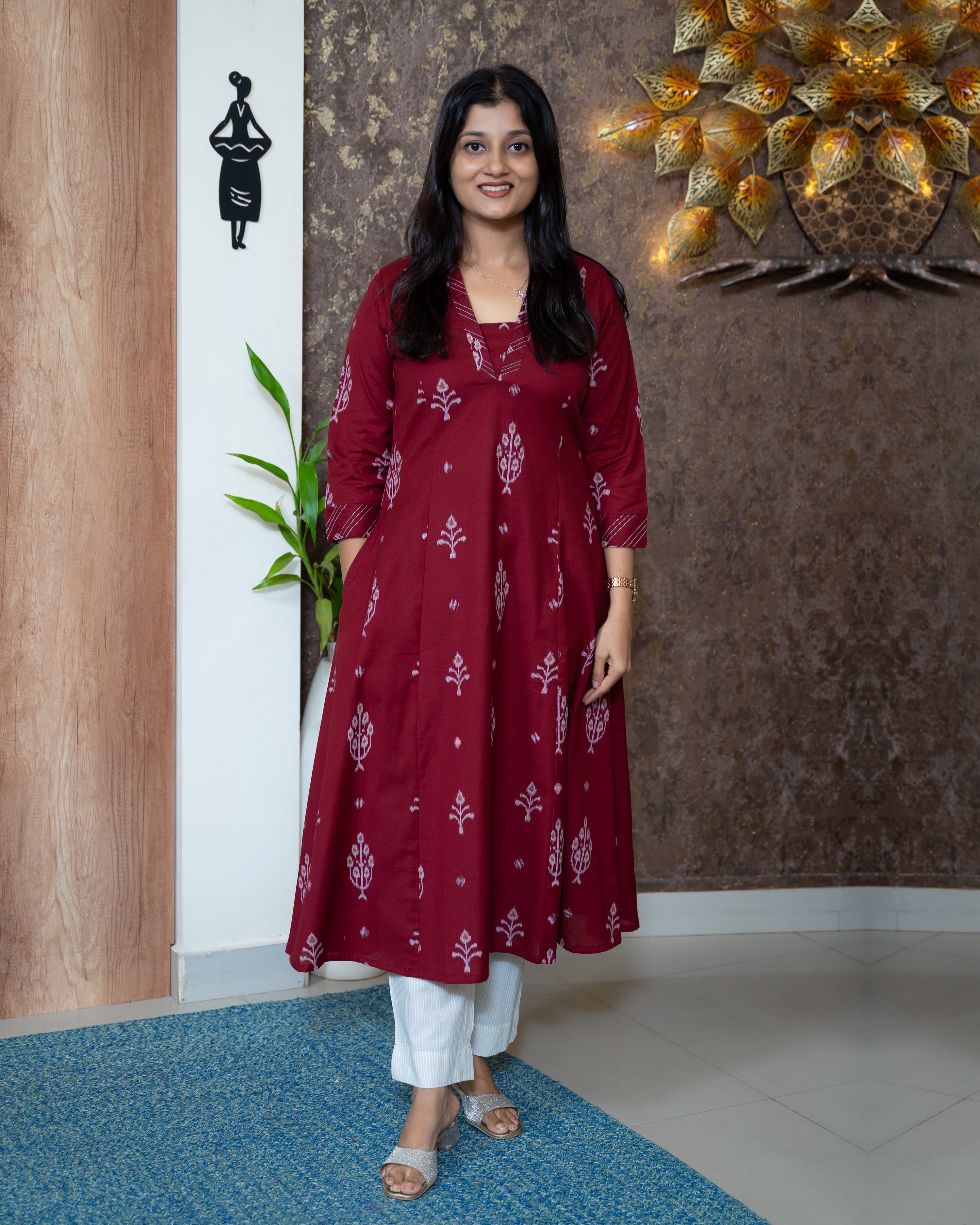 Load image into Gallery viewer, Cotton Kurti-7813
