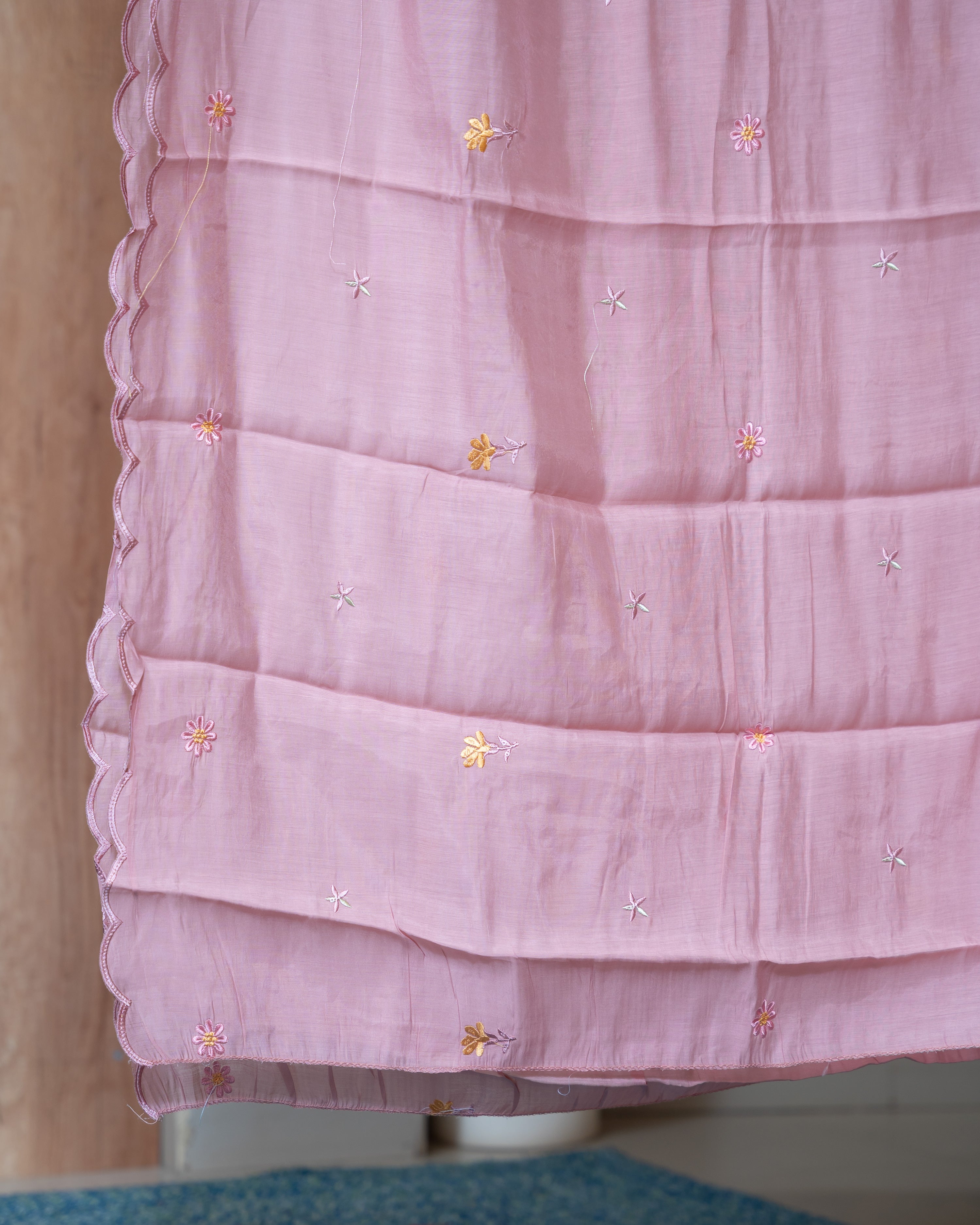 Load image into Gallery viewer, Mul Chanderi Suit-7856
