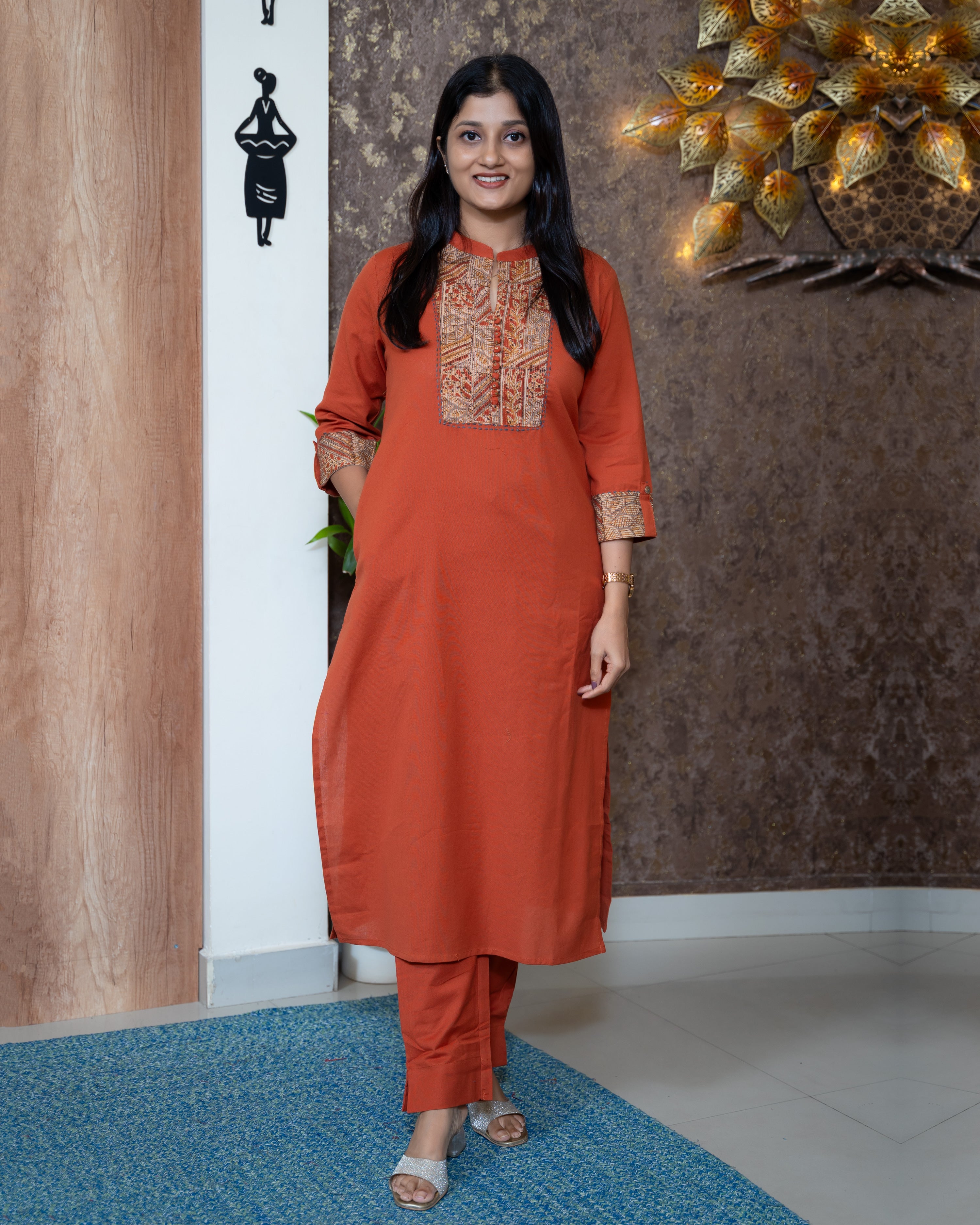 Load image into Gallery viewer, Cotton Co-Ord Set-7874
