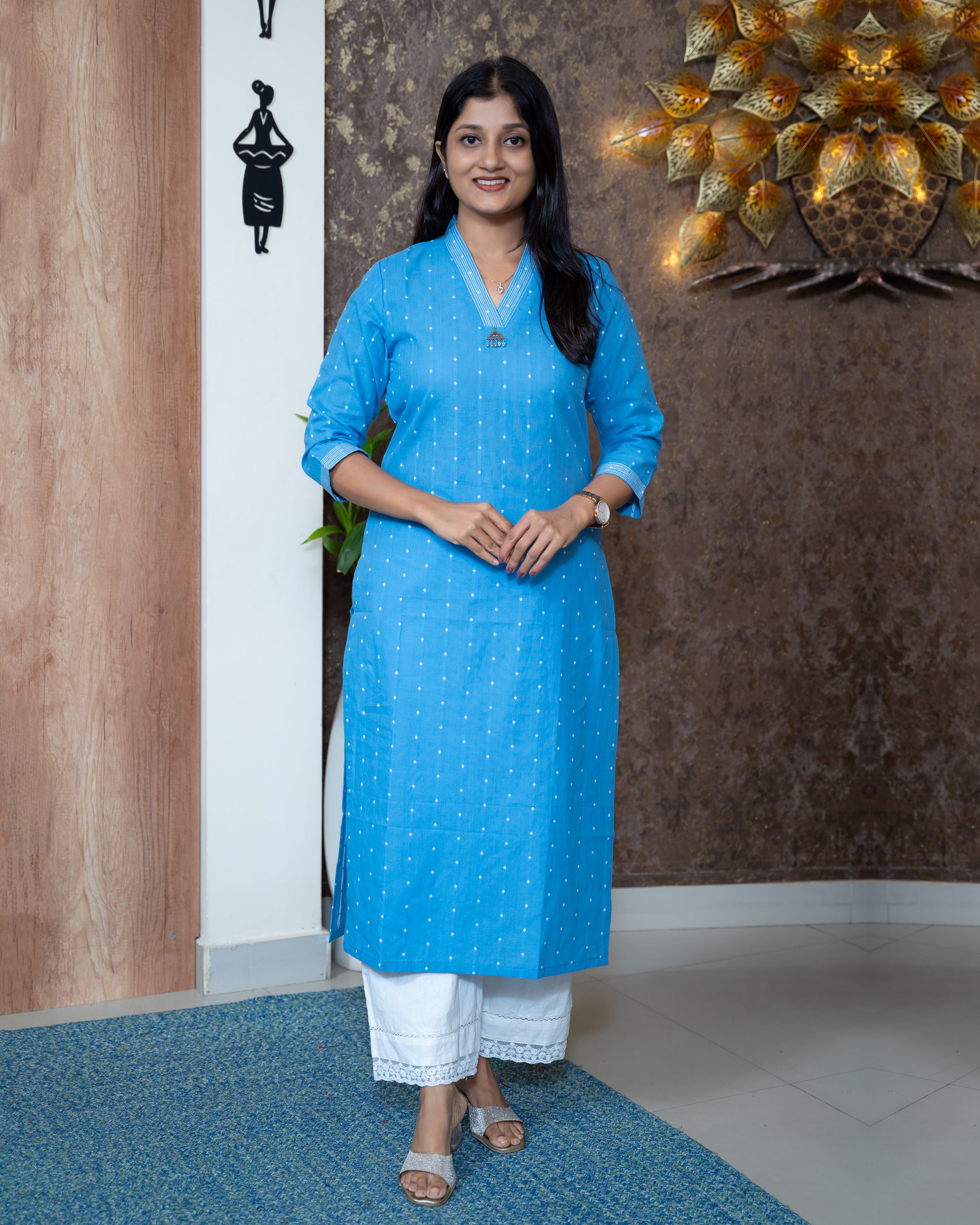 Load image into Gallery viewer, Cotton Kurti-7863
