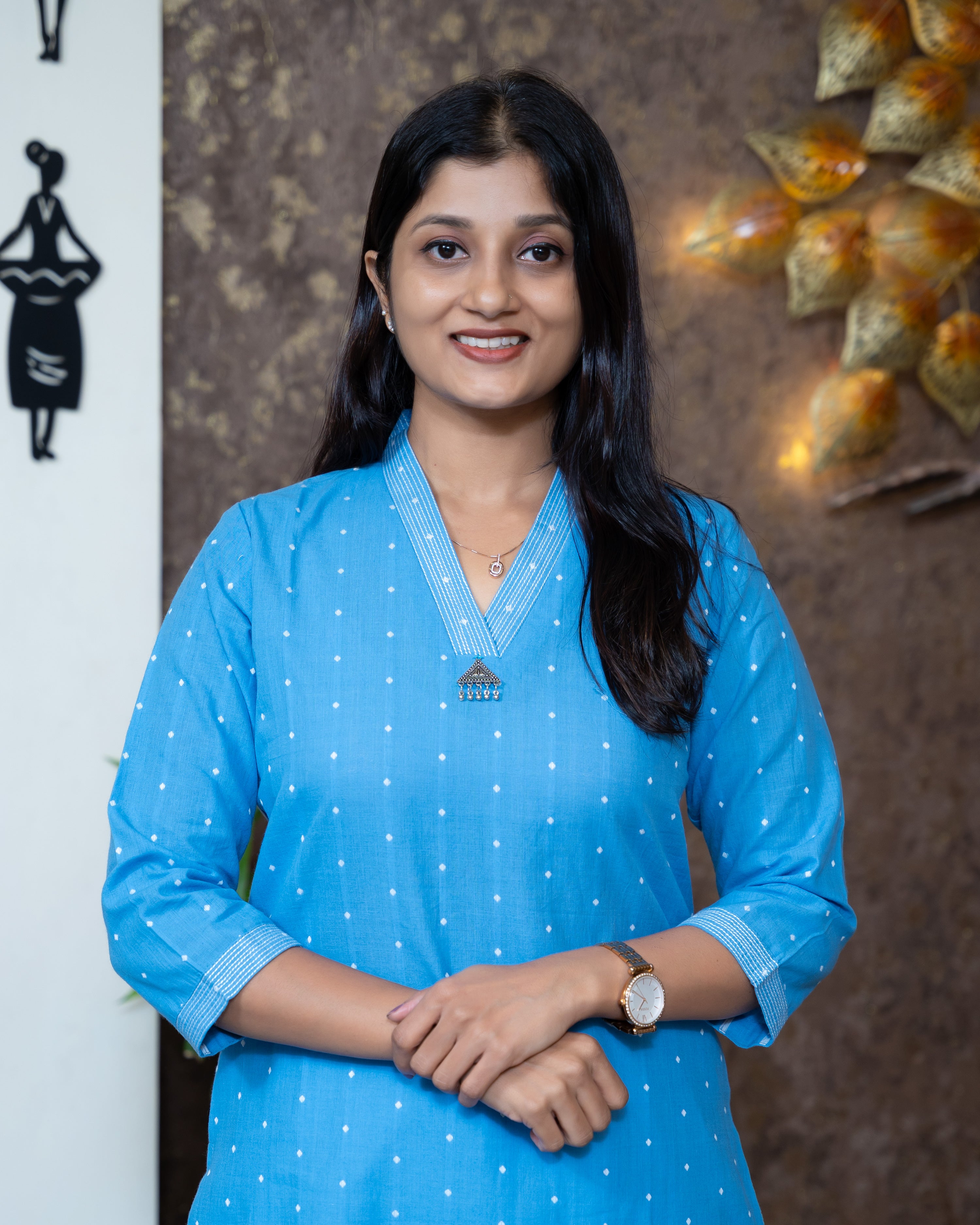 Load image into Gallery viewer, Cotton Kurti-7863
