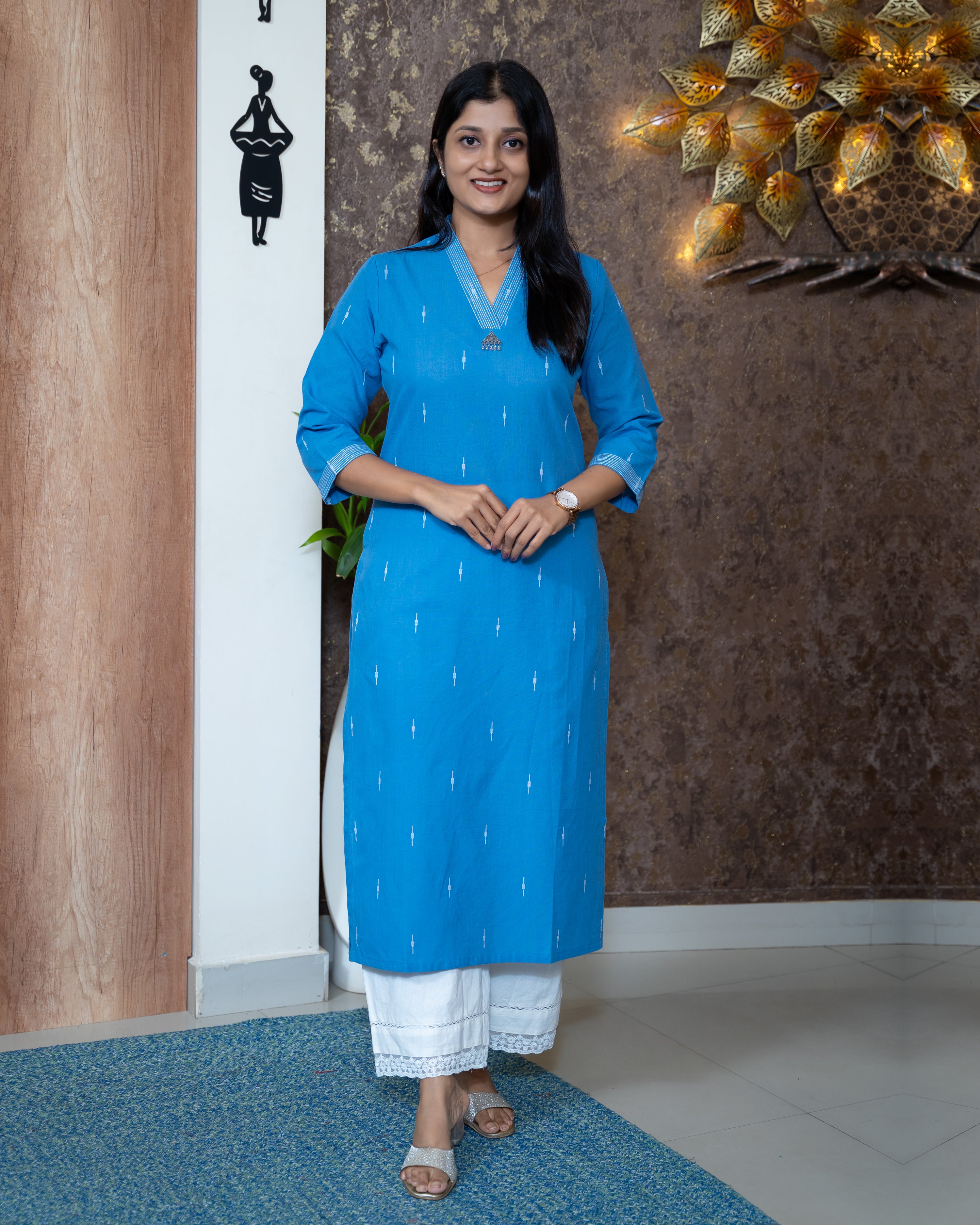 Load image into Gallery viewer, Cotton Kurti-7863
