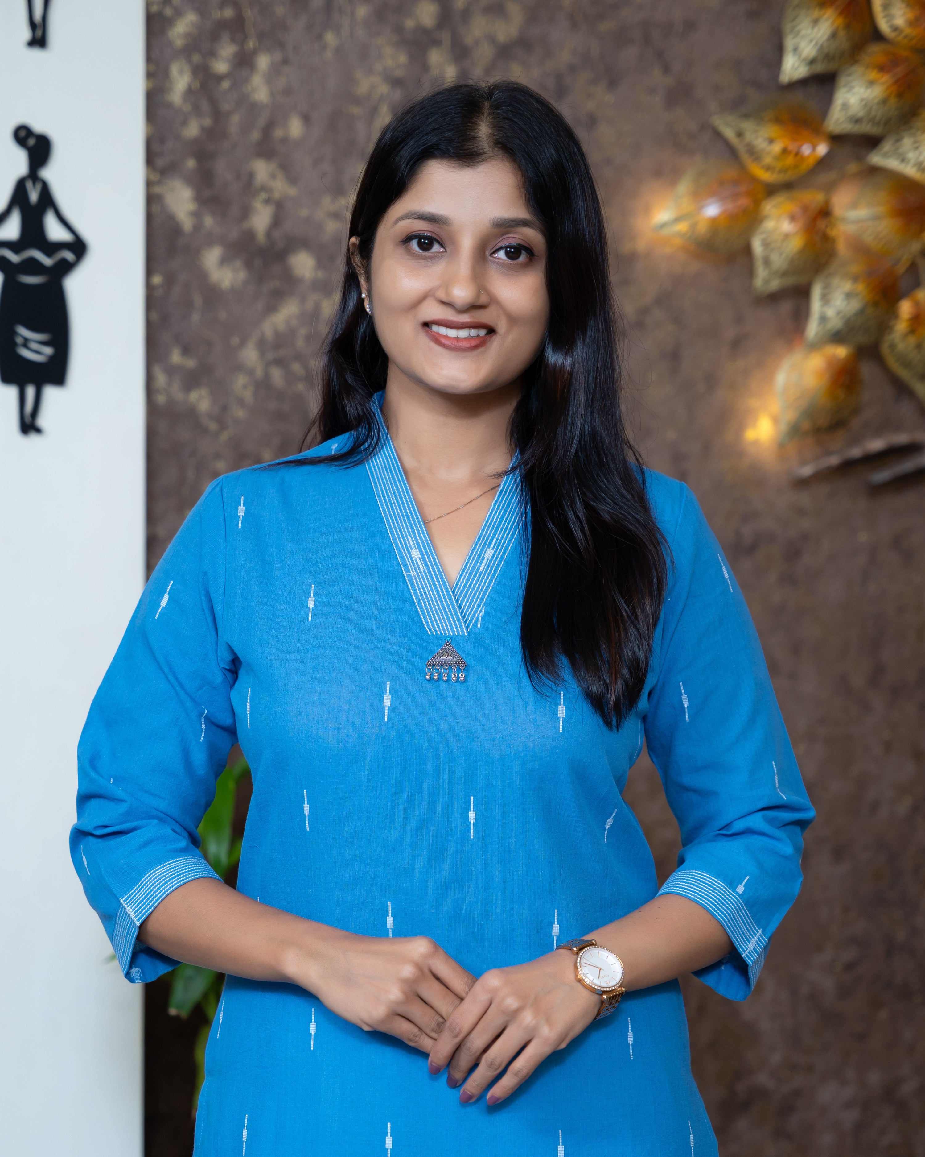 Load image into Gallery viewer, Cotton Kurti-7863
