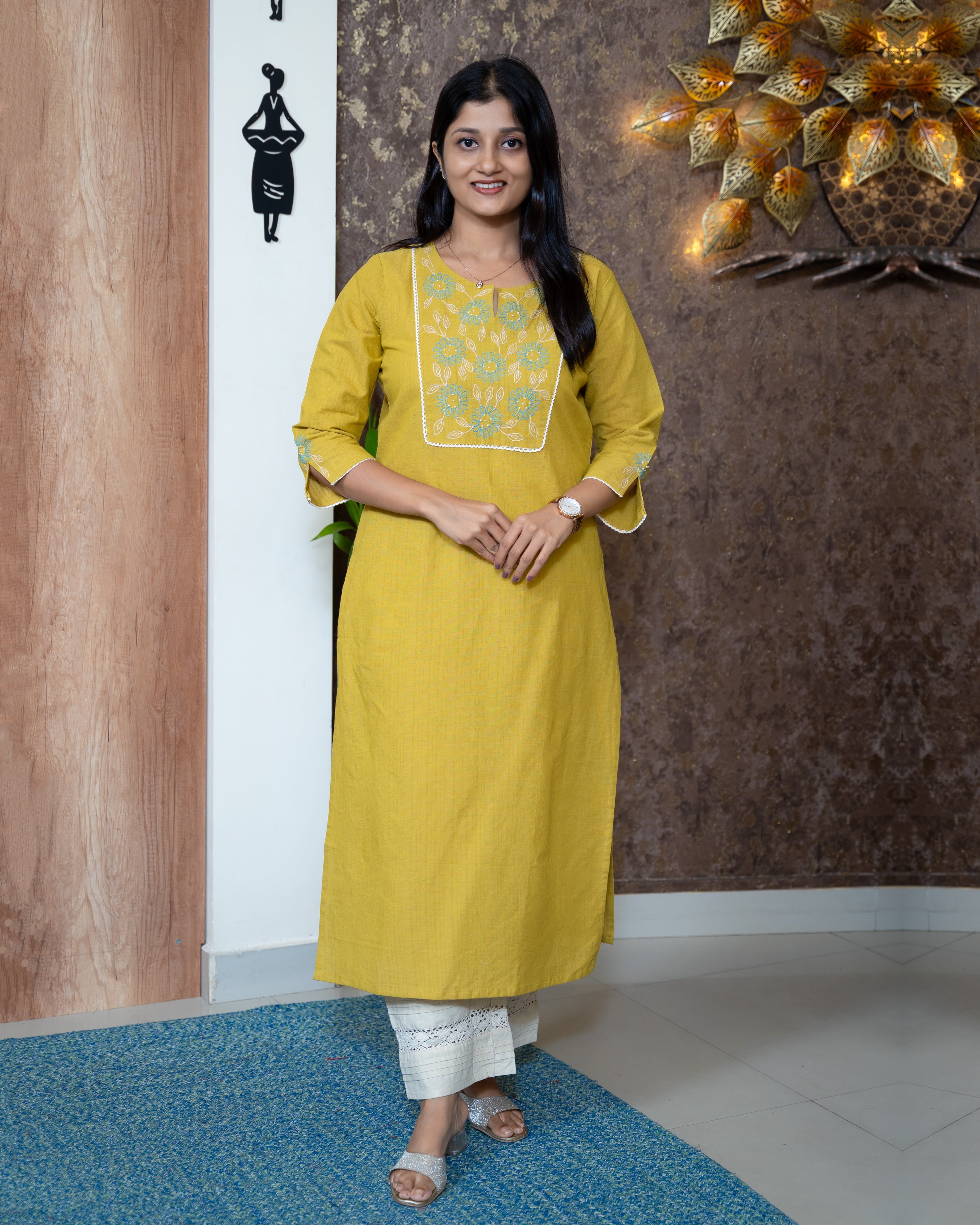 Load image into Gallery viewer, Cotton Kurti-7865
