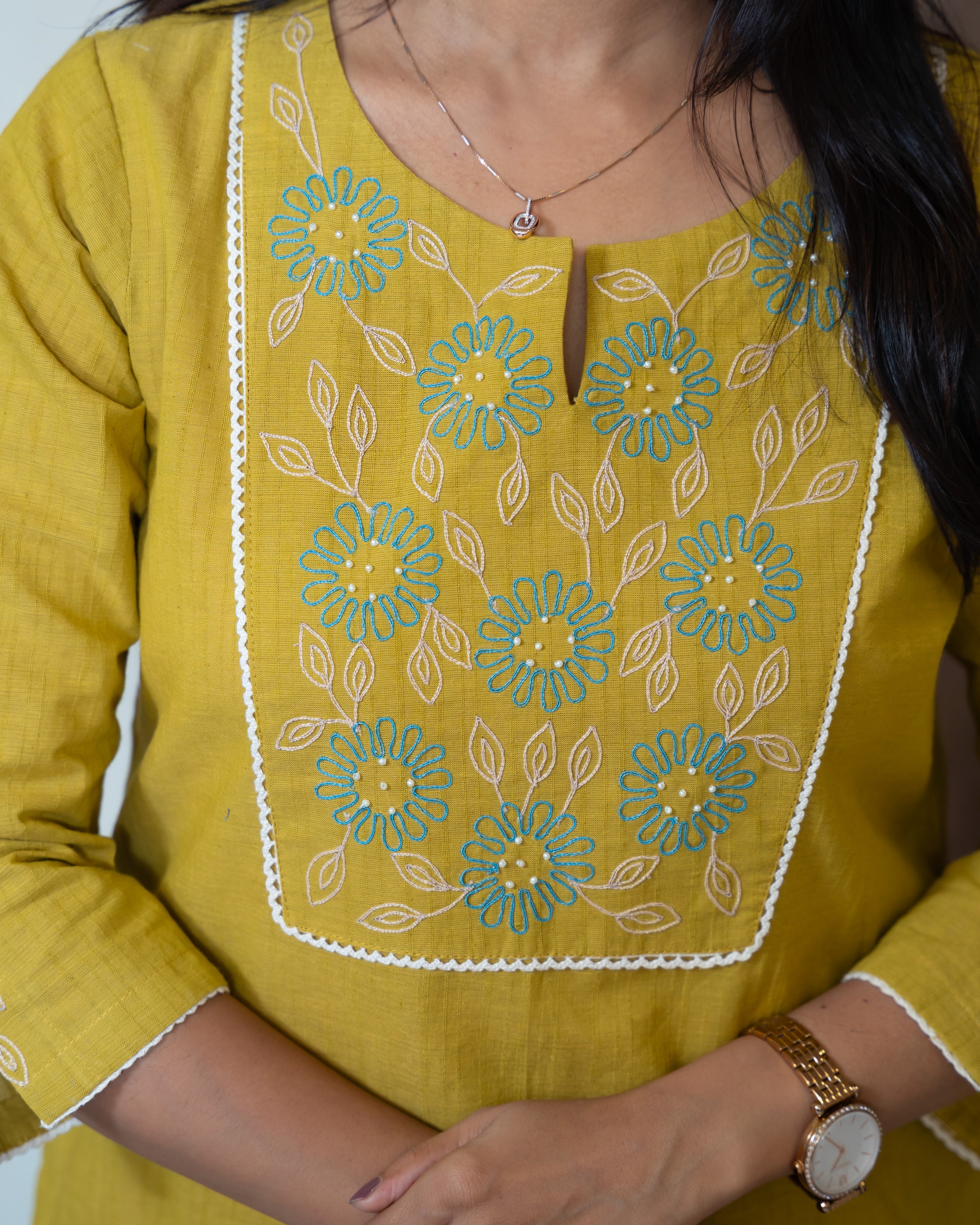 Load image into Gallery viewer, Cotton Kurti-7865
