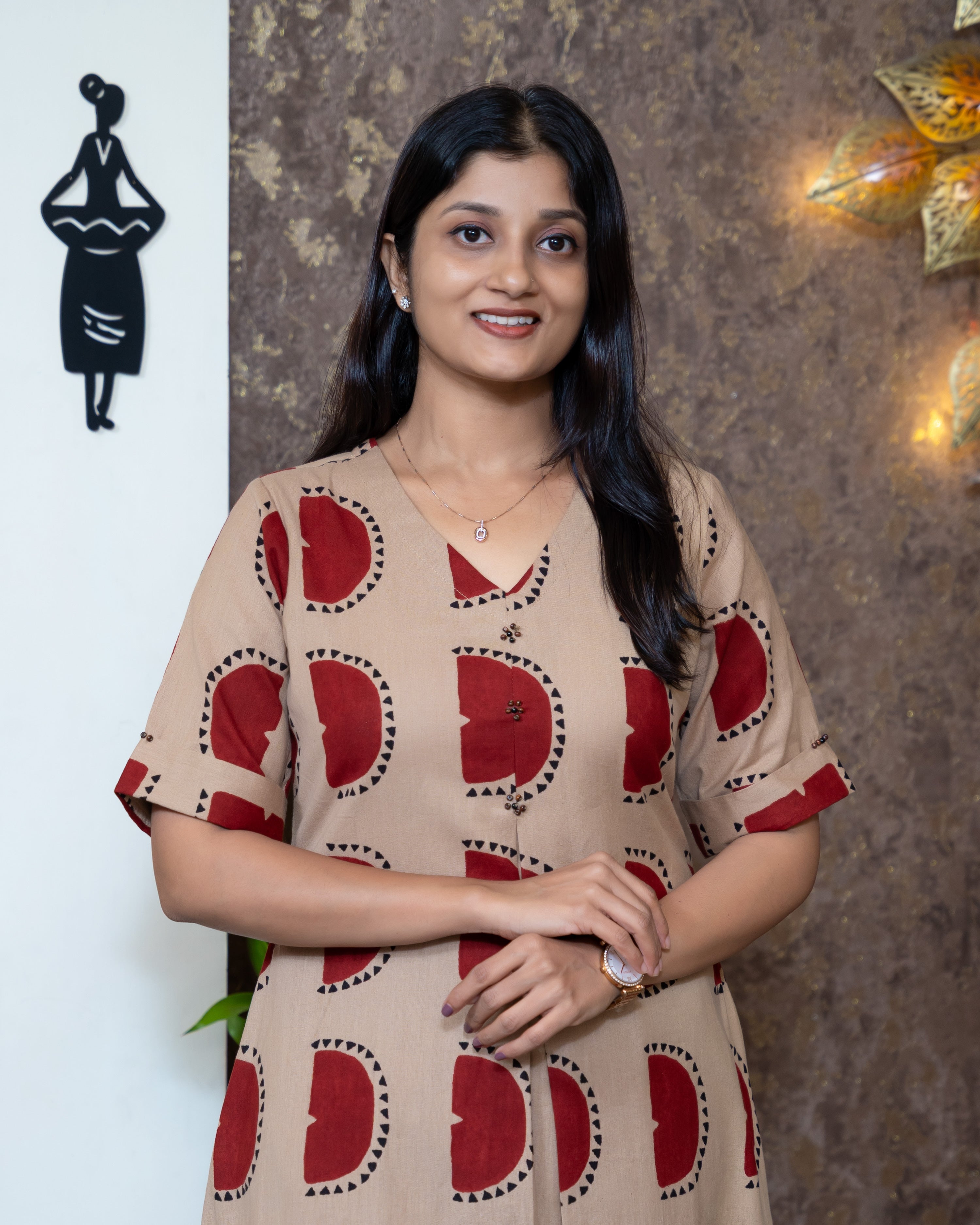 Load image into Gallery viewer, Cotton Kurti-7866
