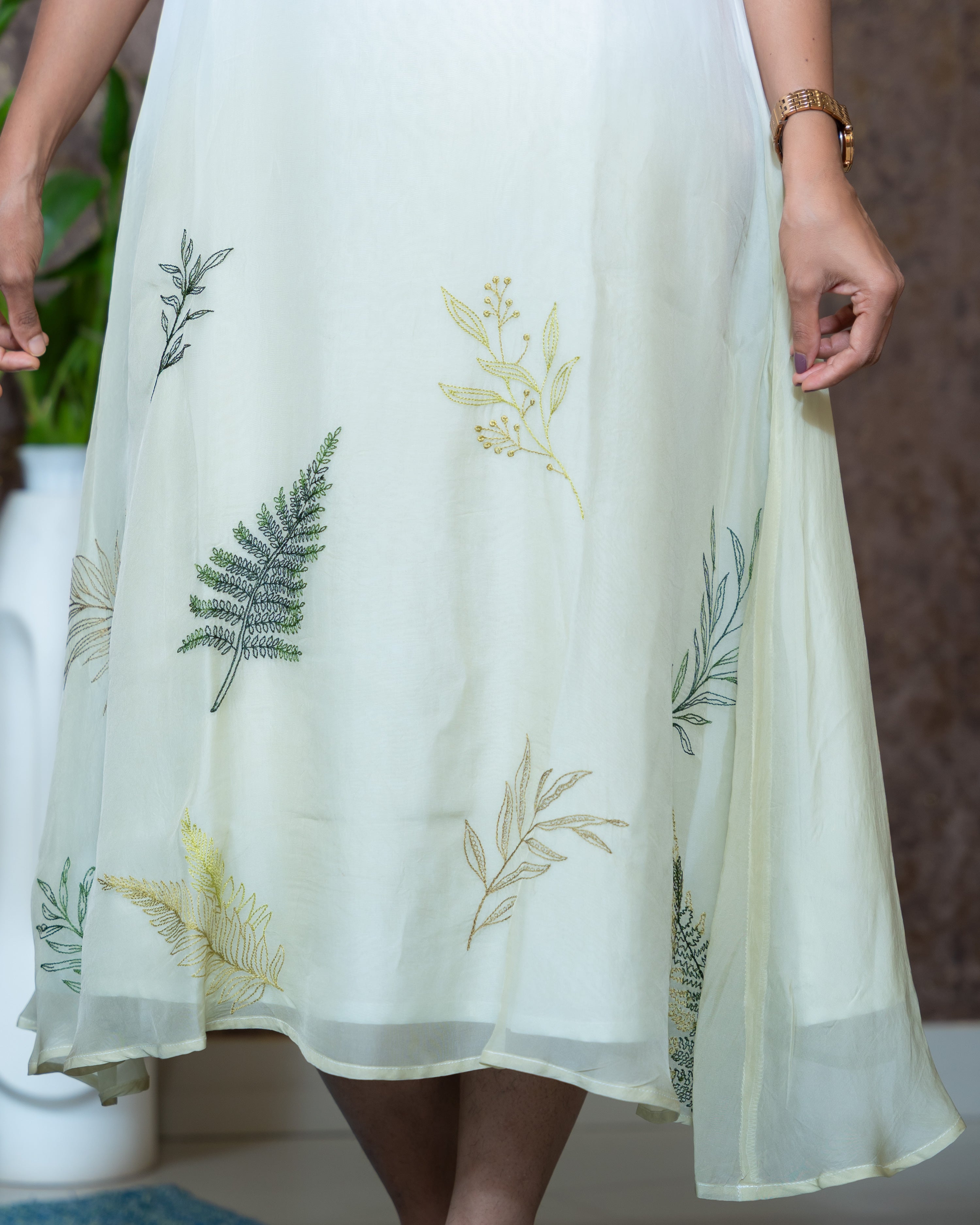 Load image into Gallery viewer, Viscose Organza Designer Kurti(Pre-Order)-966
