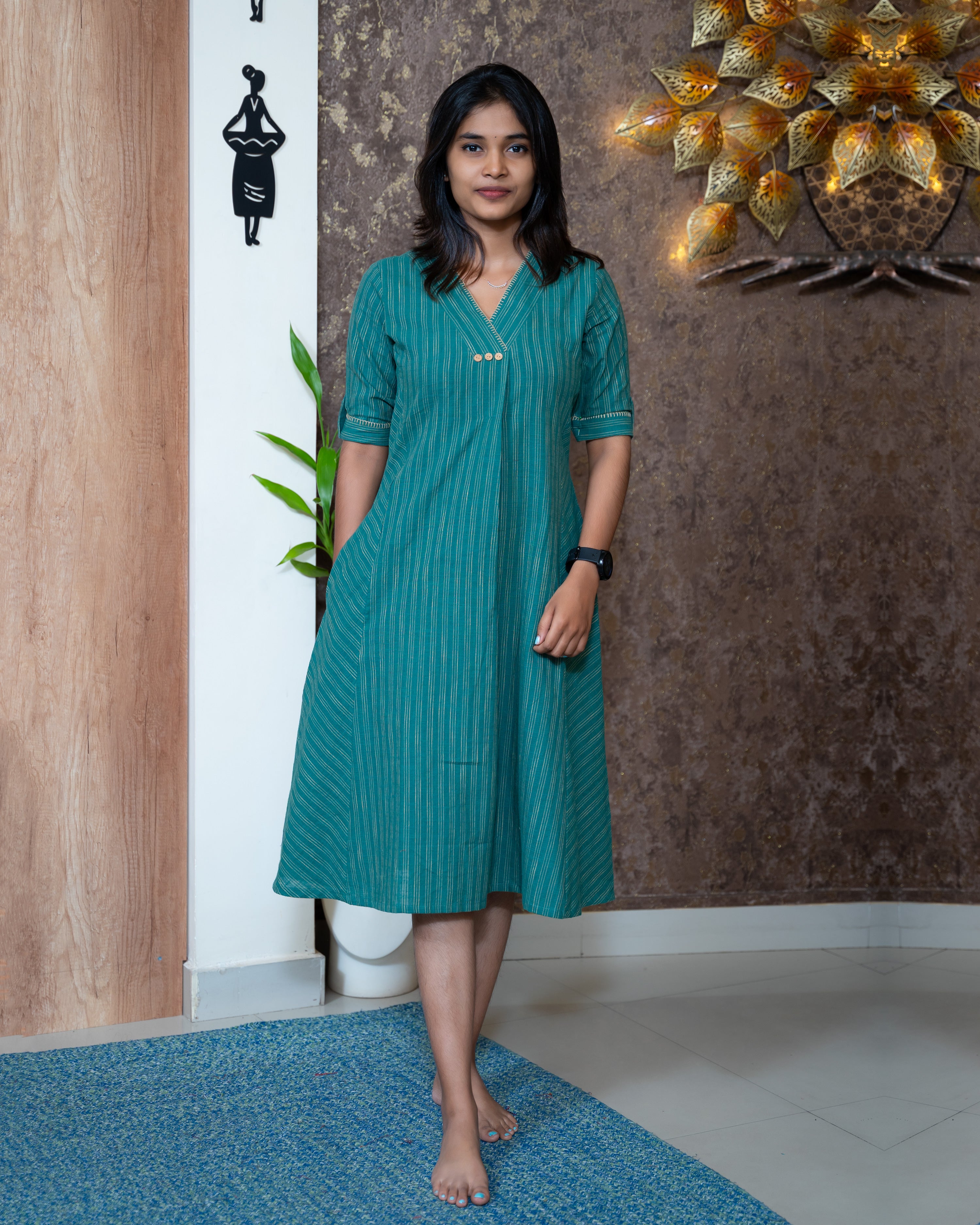 Load image into Gallery viewer, Cotton Kurti-7862
