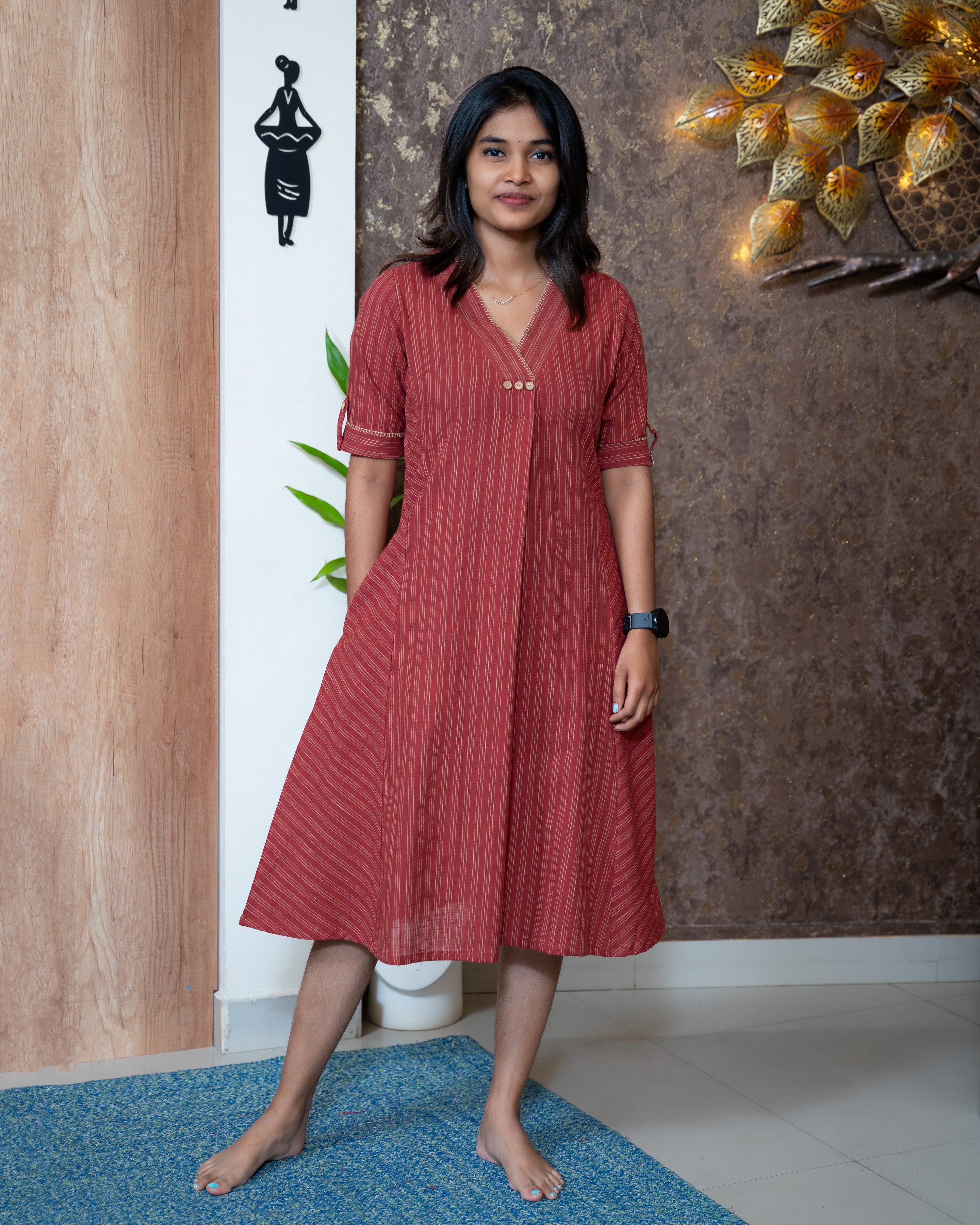 Load image into Gallery viewer, Cotton Kurti-7862
