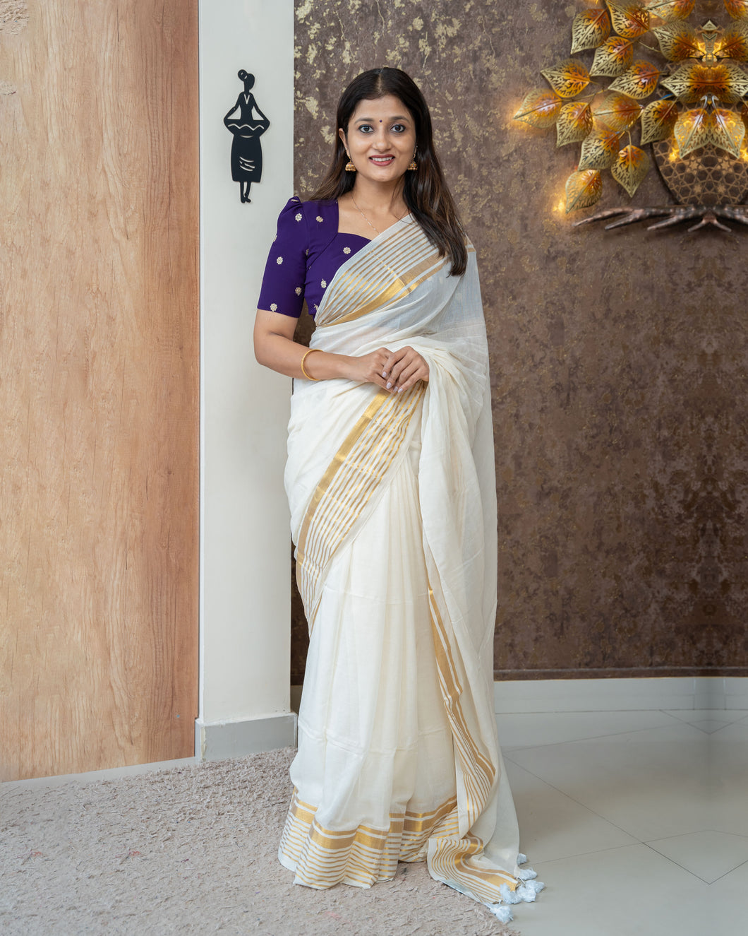 Mul Cotton Saree(Pre-Order)3676