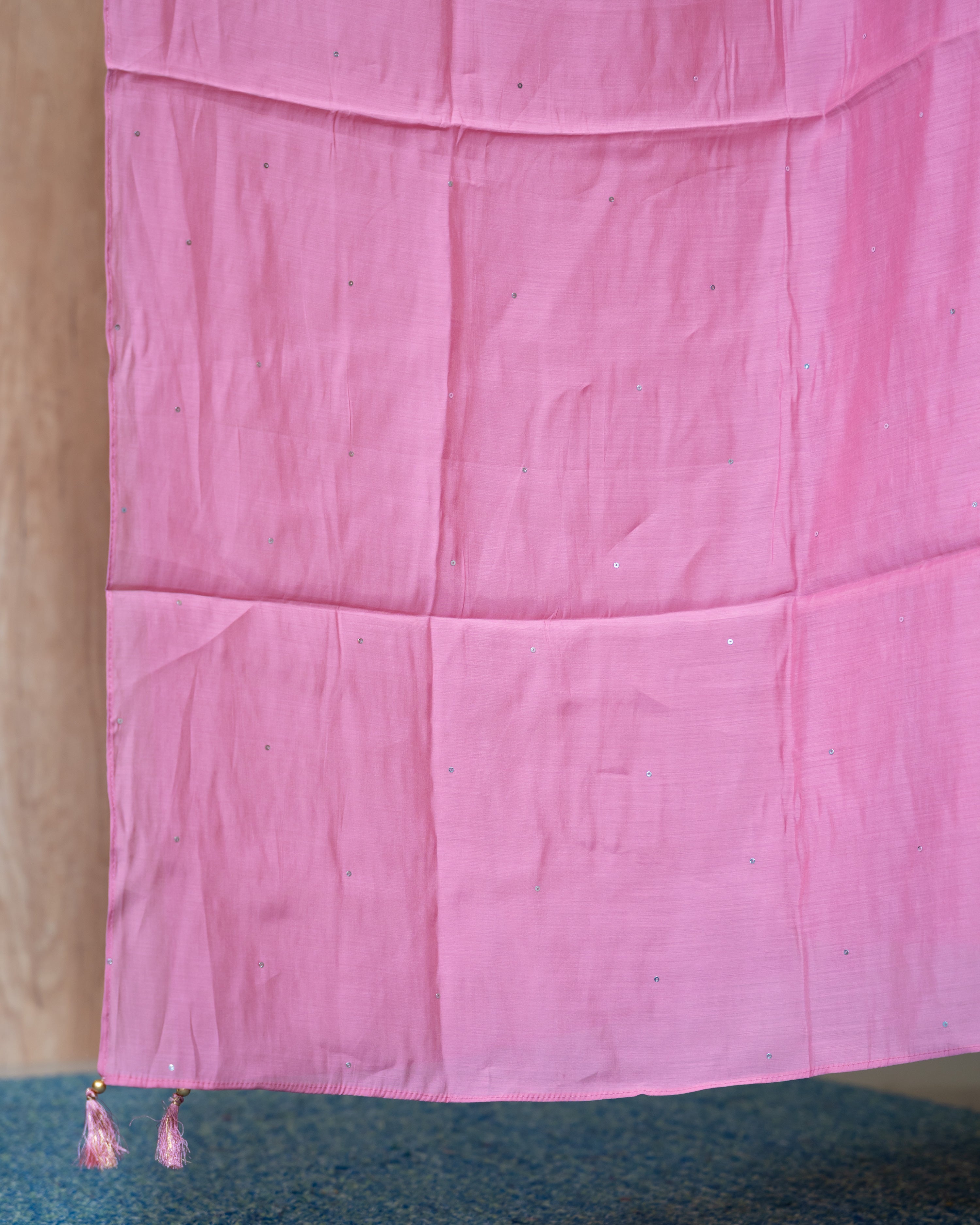 Load image into Gallery viewer, Mul Chanderi Suit-7873
