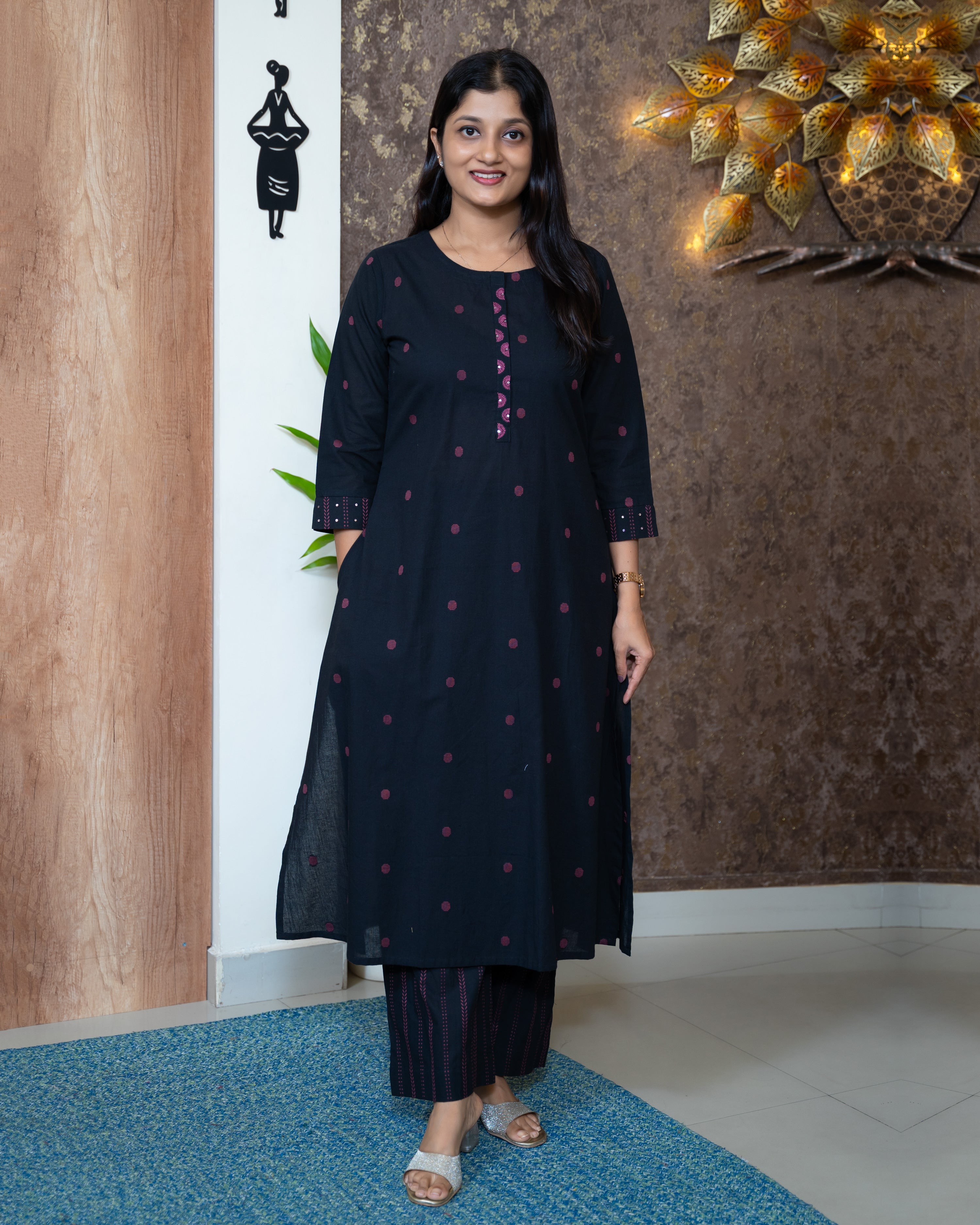 Load image into Gallery viewer, Cotton Co-Ord Set-7861
