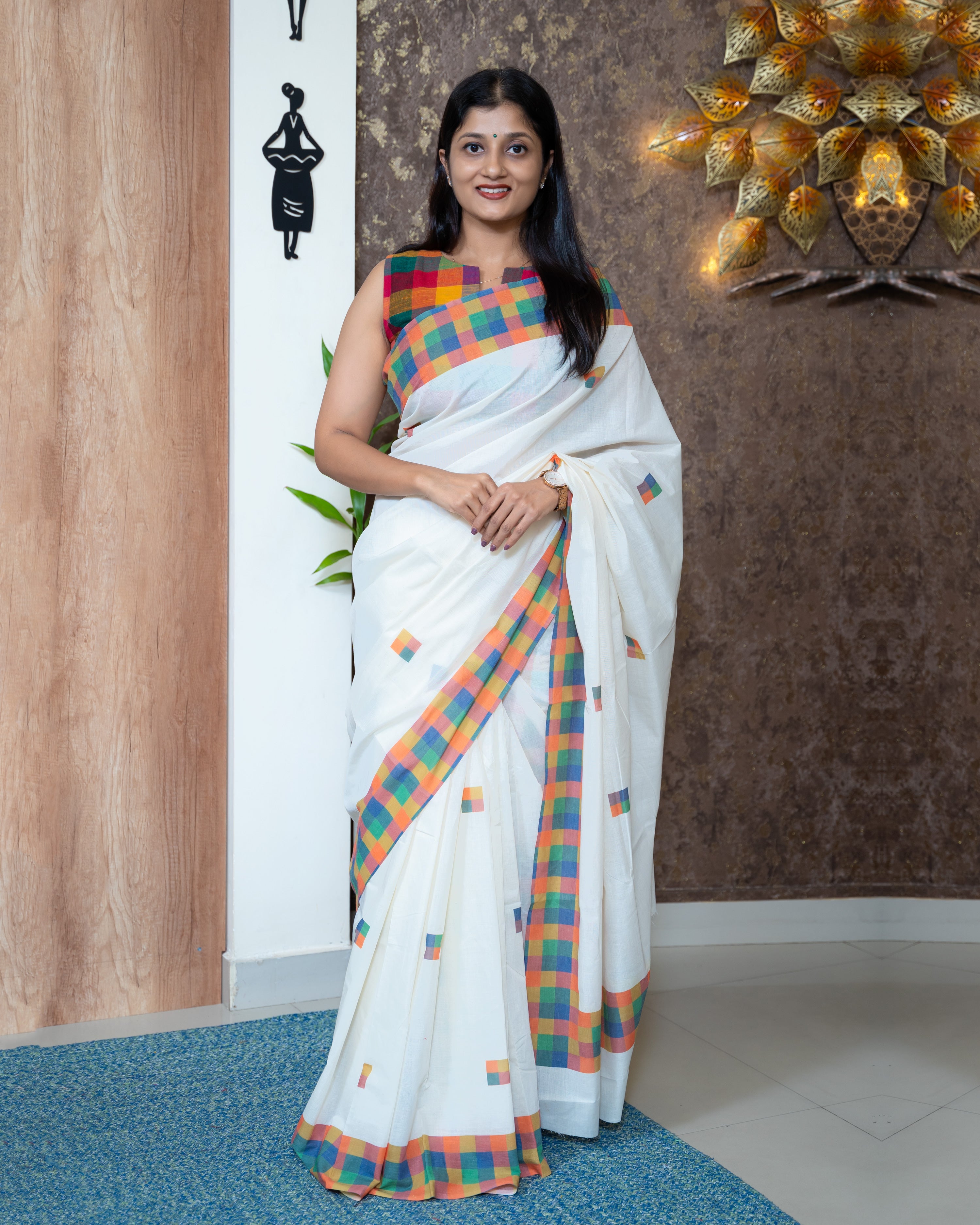 Load image into Gallery viewer, Cotton Saree-7879
