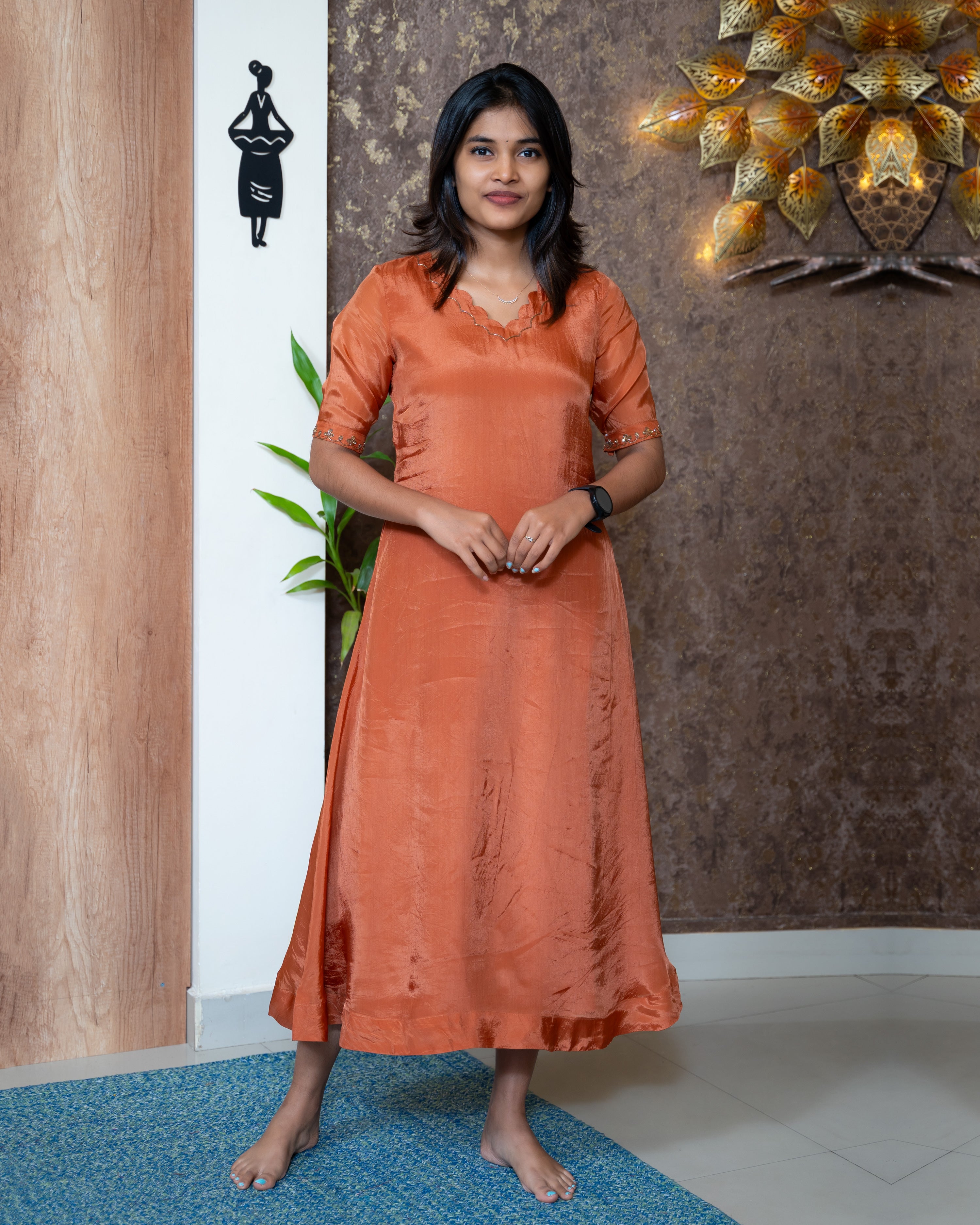 Load image into Gallery viewer, Organza Designer Kurti(Pre-Order)-974
