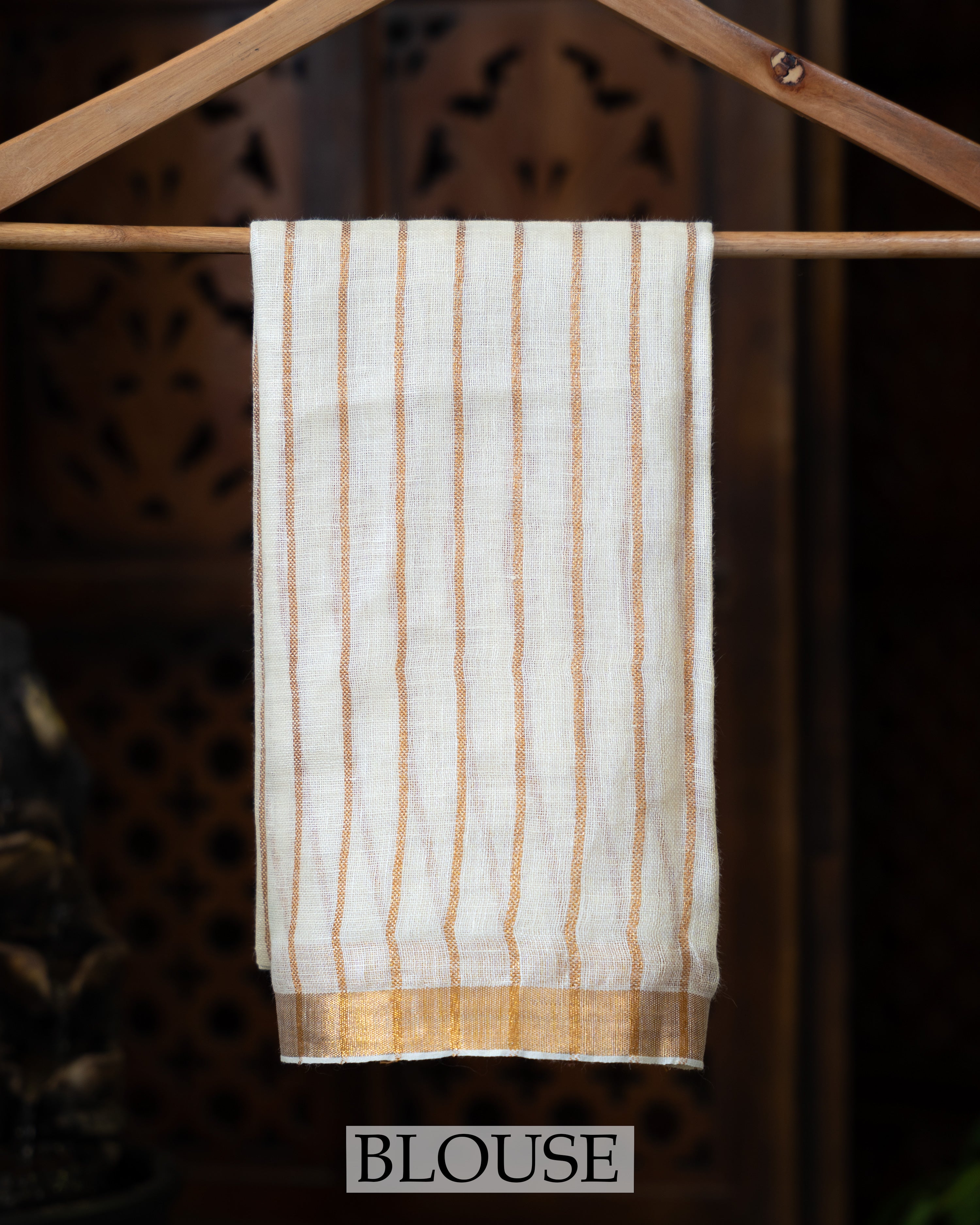 Load image into Gallery viewer, Linen Saree-
