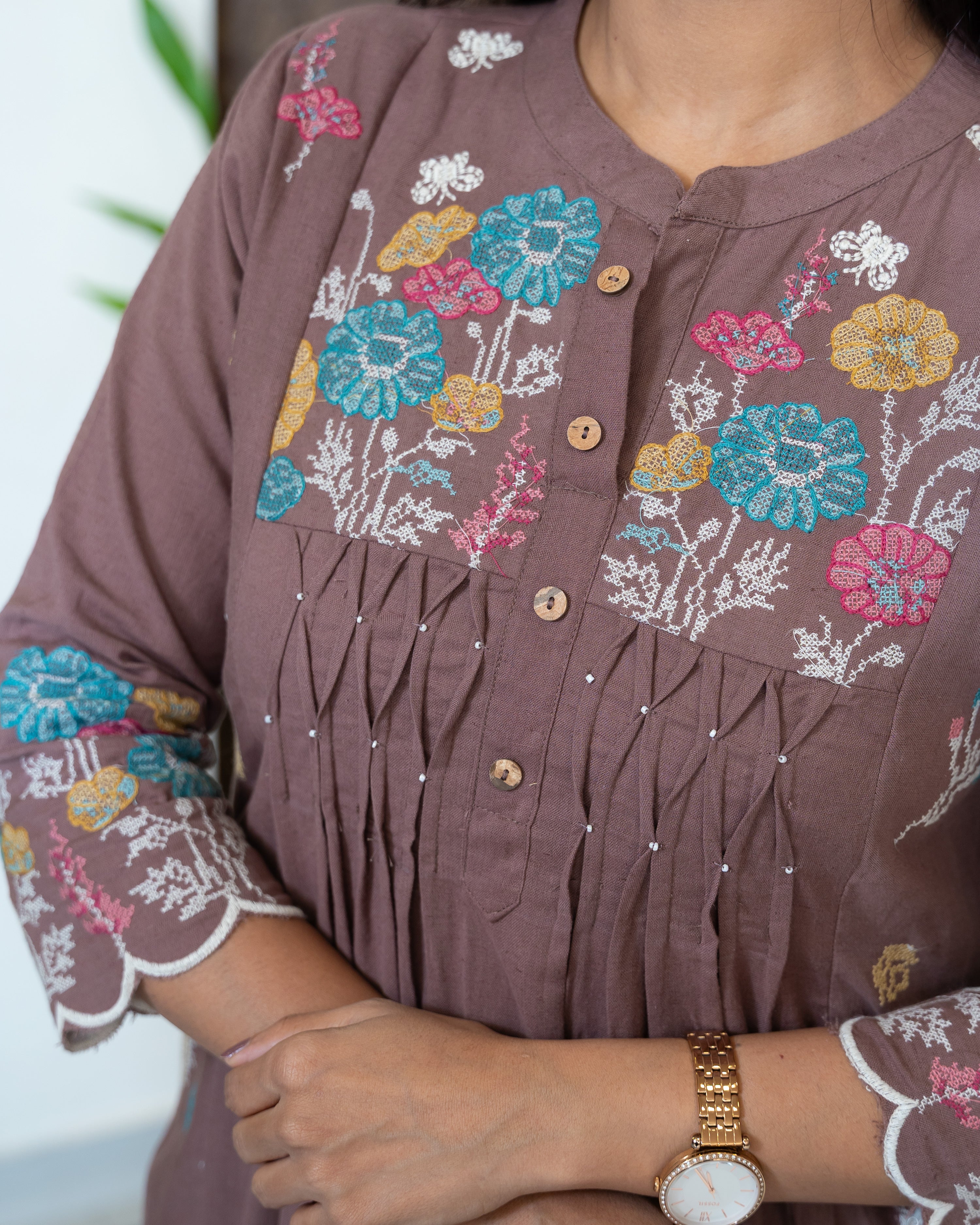 Load image into Gallery viewer, Cotton Co-Ord Set-7919
