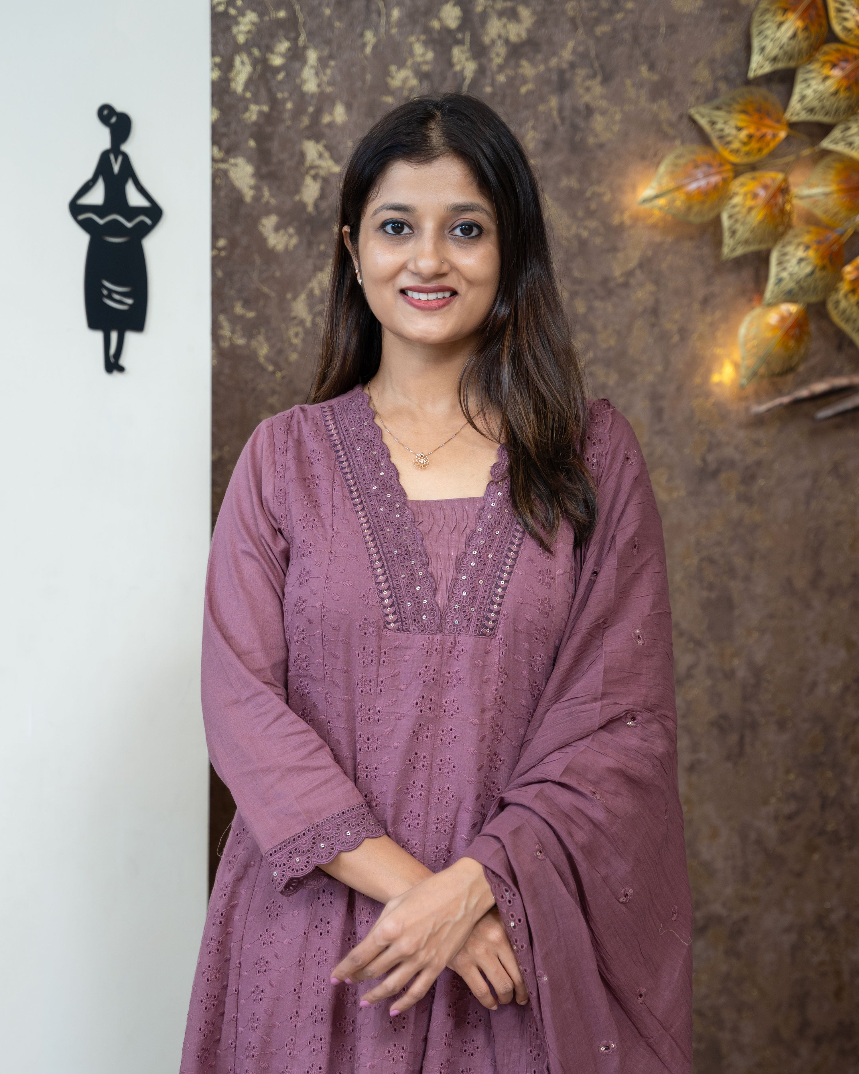 Load image into Gallery viewer, Cotton Kurti Set-3764
