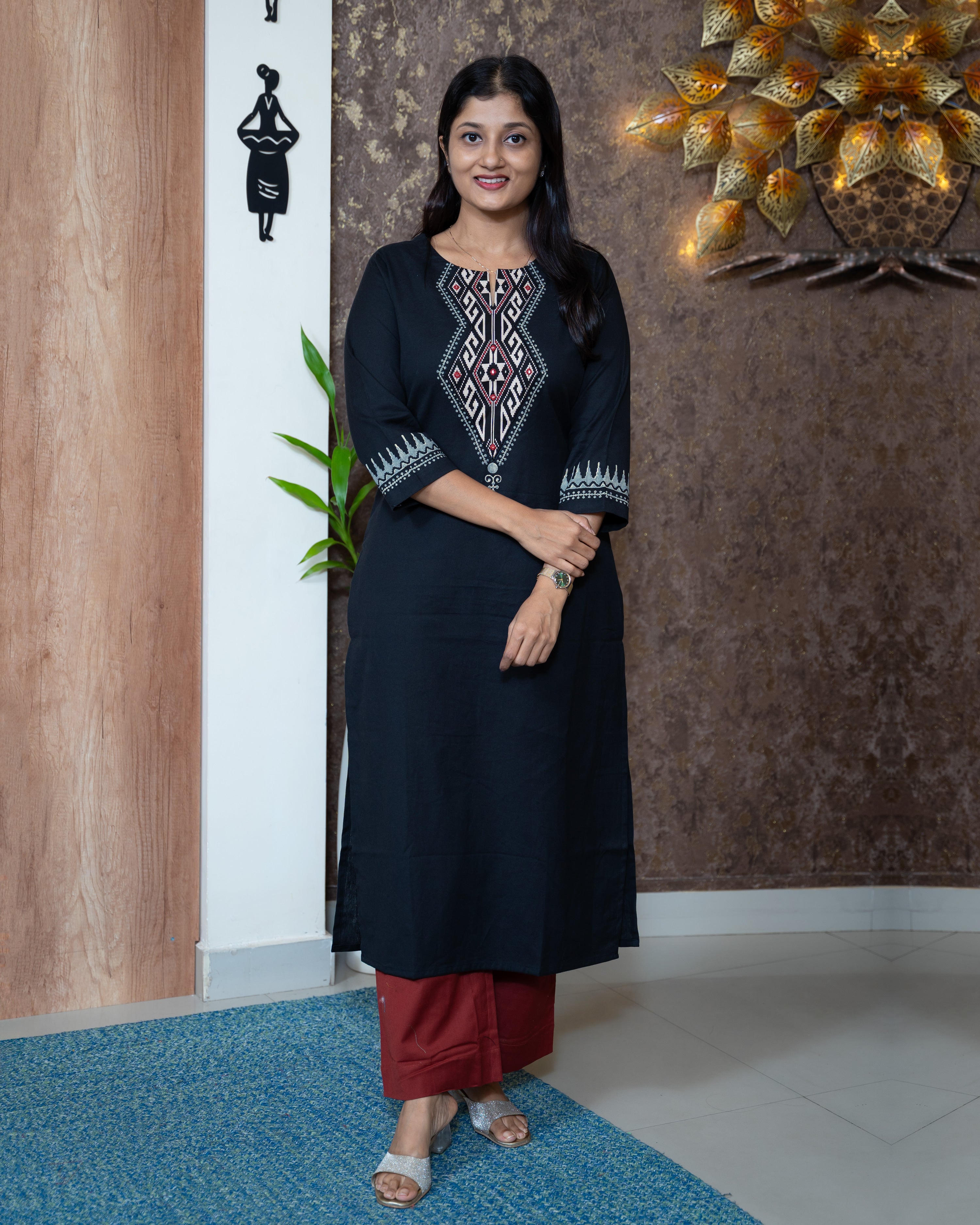 Load image into Gallery viewer, Cotton Kurti-7958
