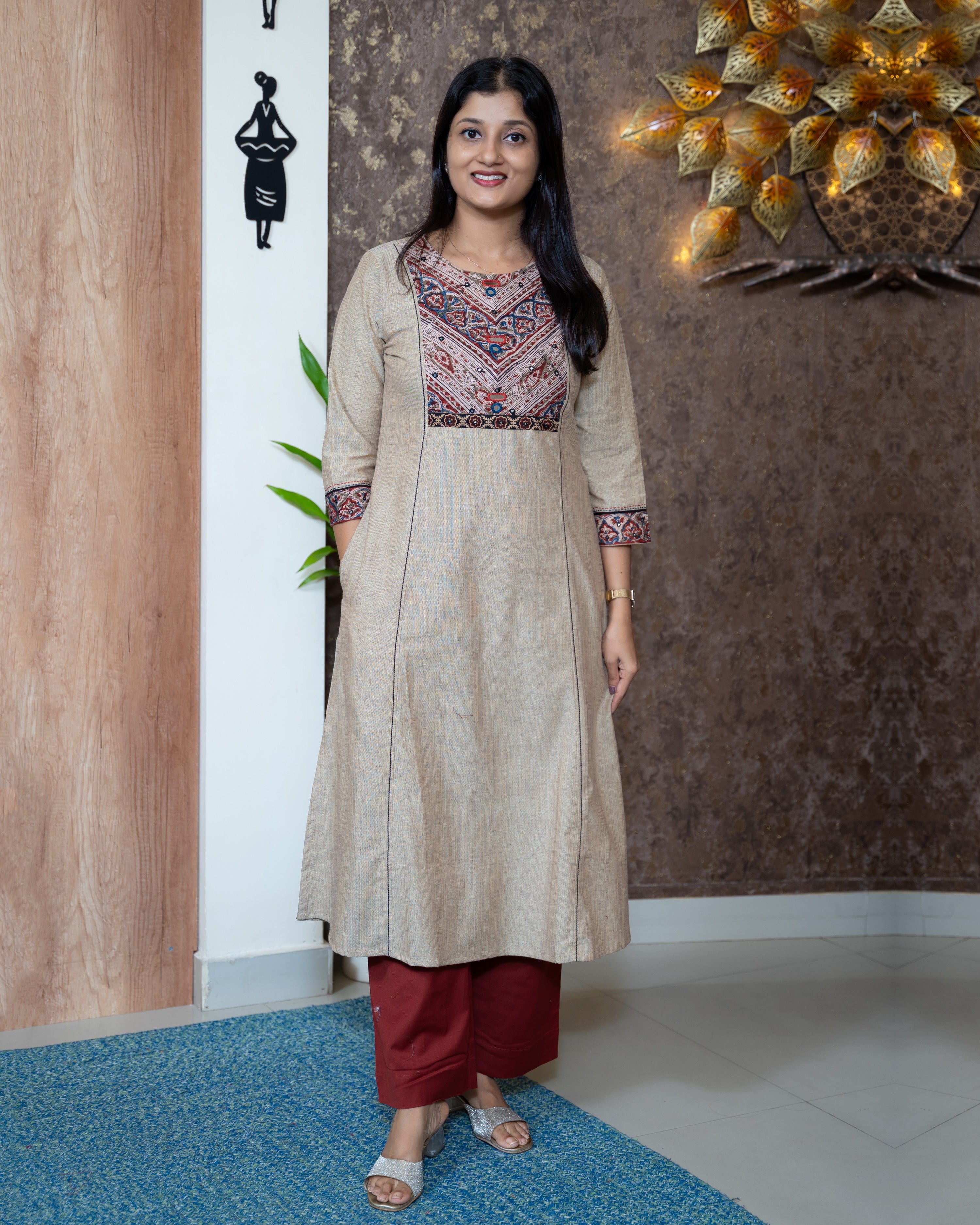 Load image into Gallery viewer, Cotton Kurti-7966
