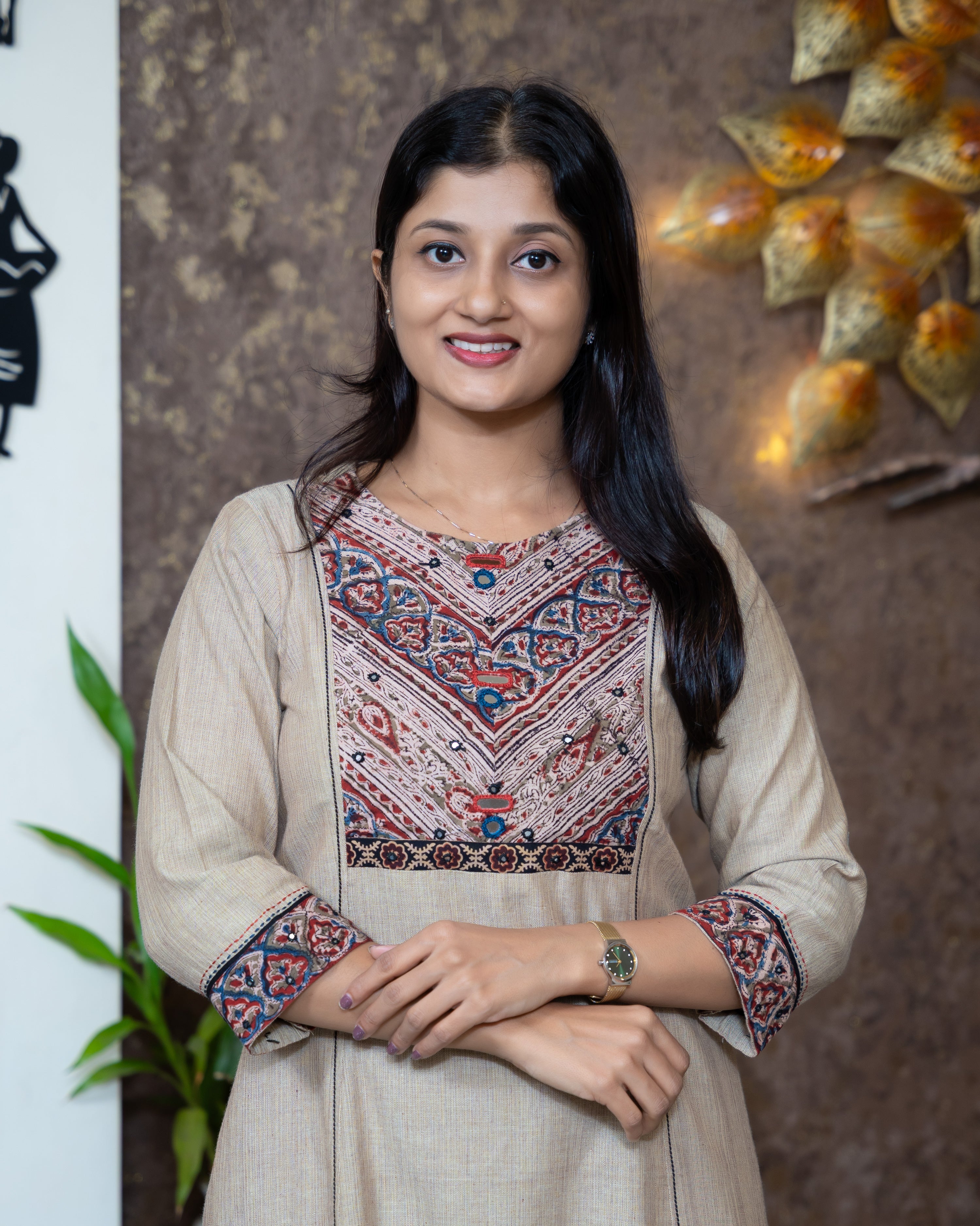 Load image into Gallery viewer, Cotton Kurti-7966
