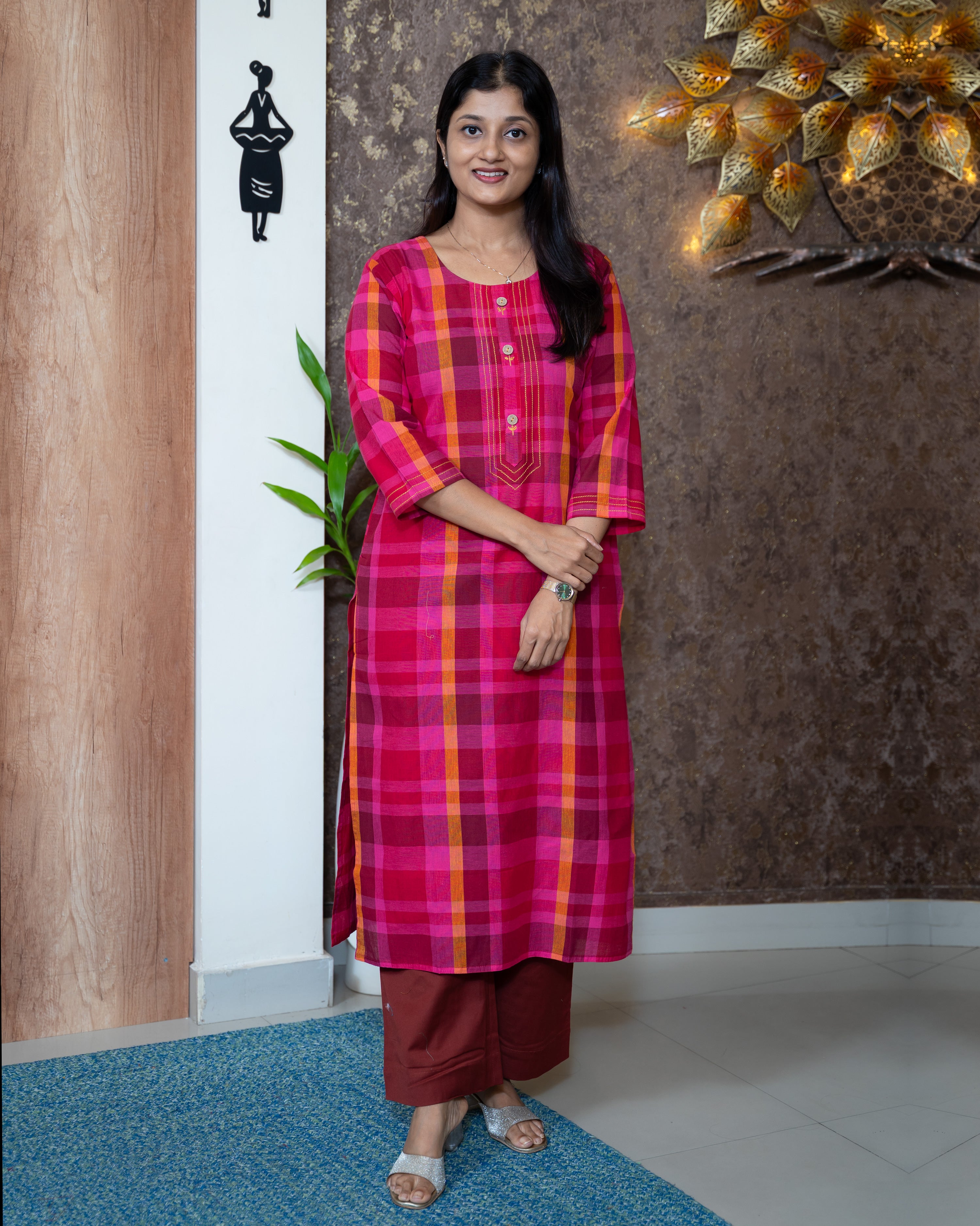 Load image into Gallery viewer, Cotton Kurti-7950
