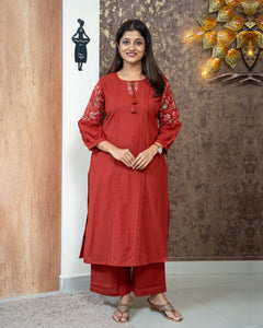 Pure Cotton Co-Ord Set-3779