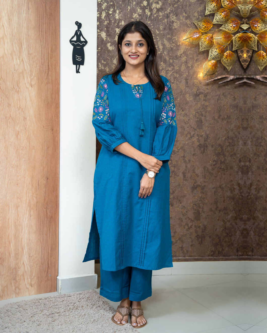 Pure Cotton Co-Ord Set-3779