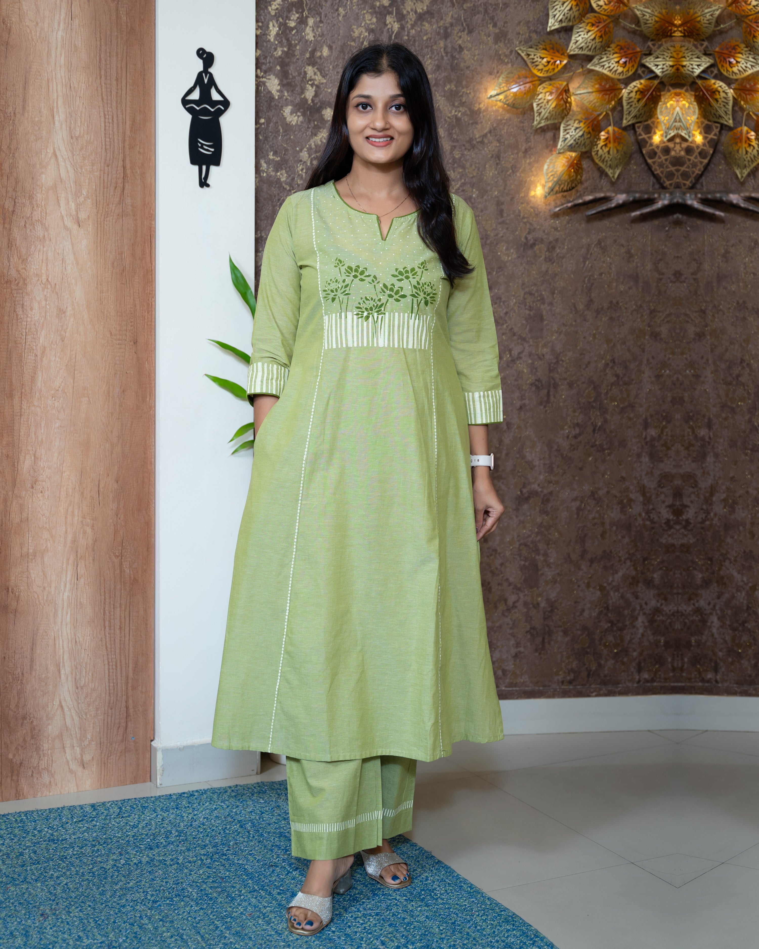 Load image into Gallery viewer, Cotton Co-Ord Set-7946
