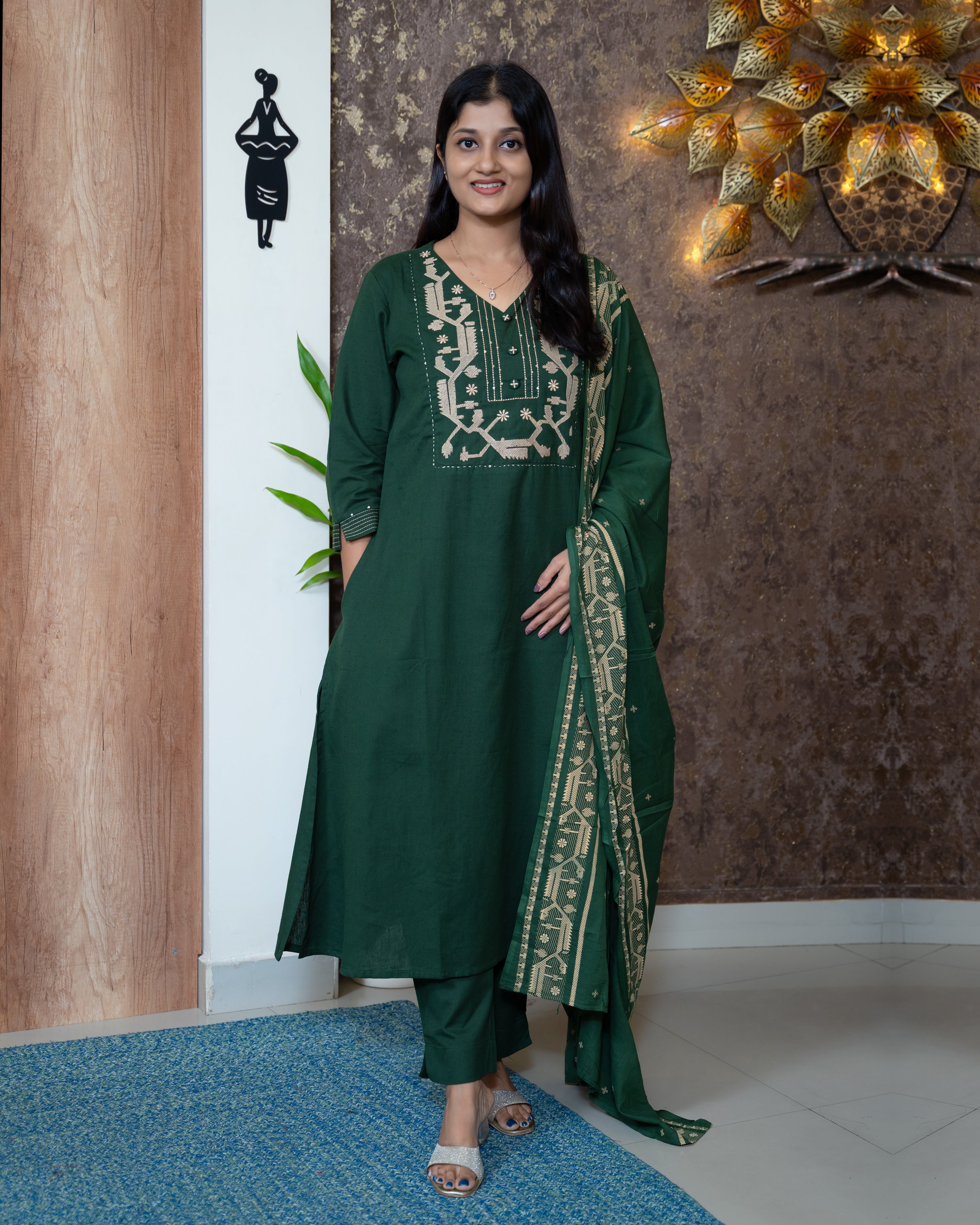 Load image into Gallery viewer, Cotton Suit-7961
