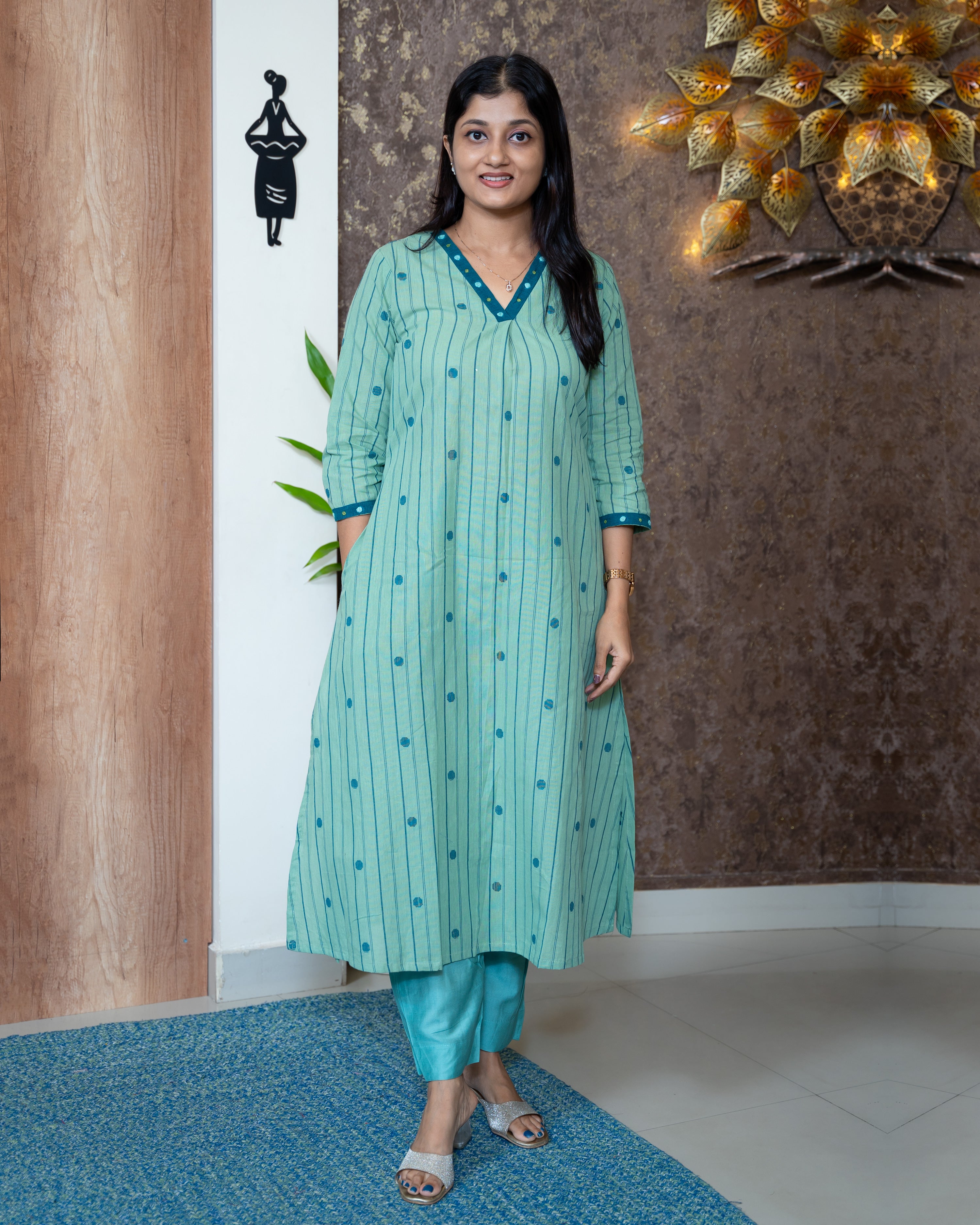 Load image into Gallery viewer, Cotton Kurti-7947
