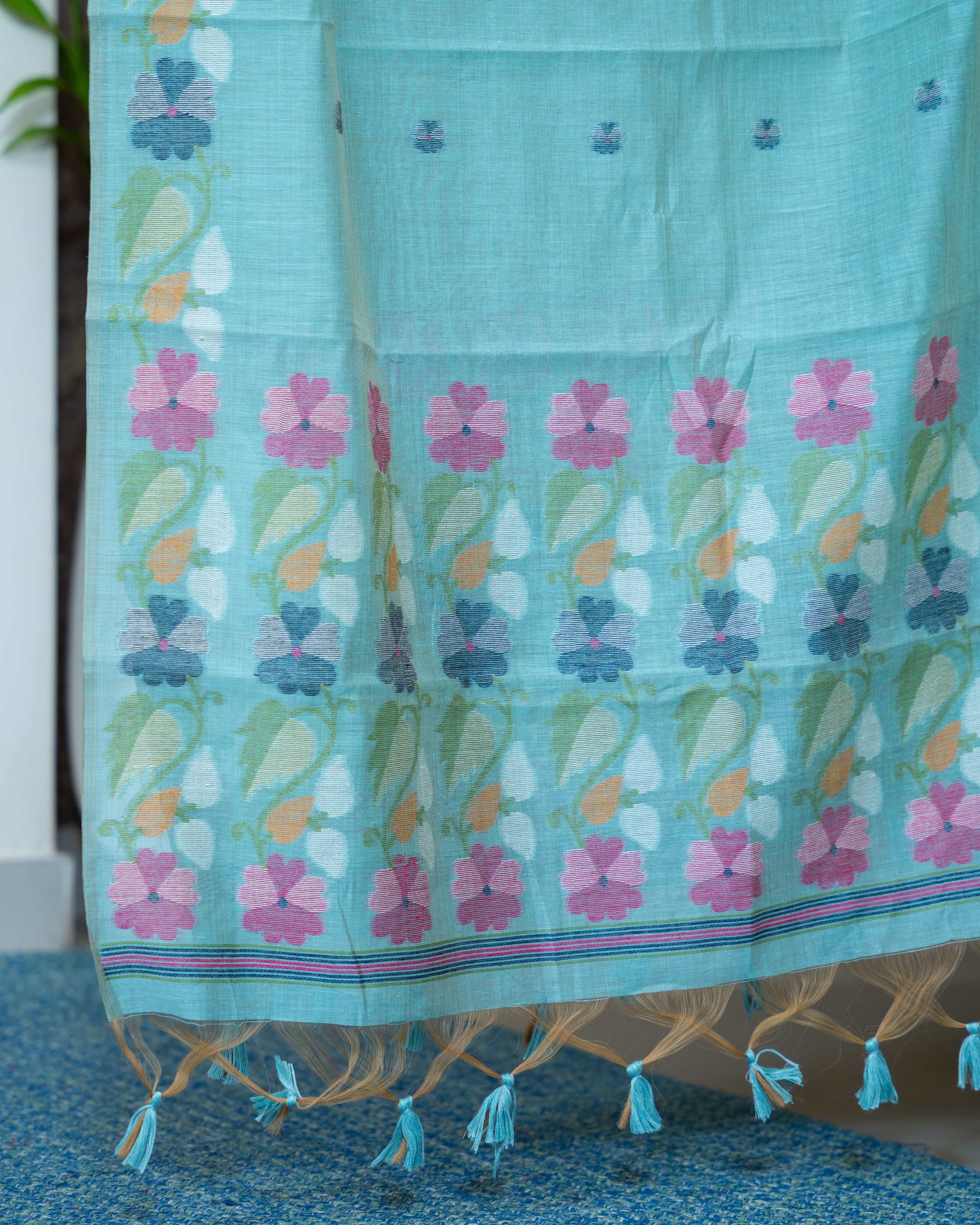 Load image into Gallery viewer, Chanderi Cotton Suit-7913
