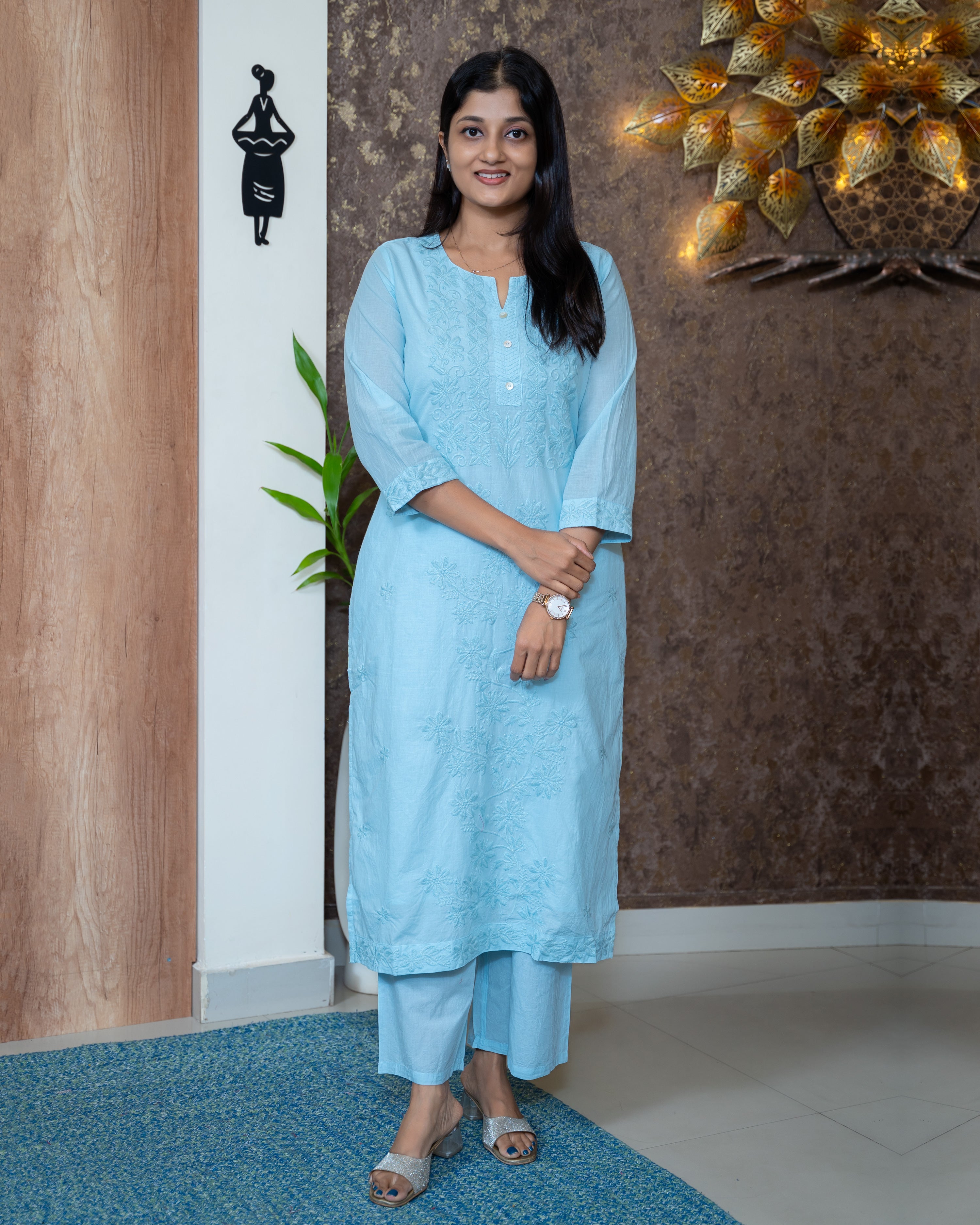 Load image into Gallery viewer, Cotton Co-Ord Set-7914
