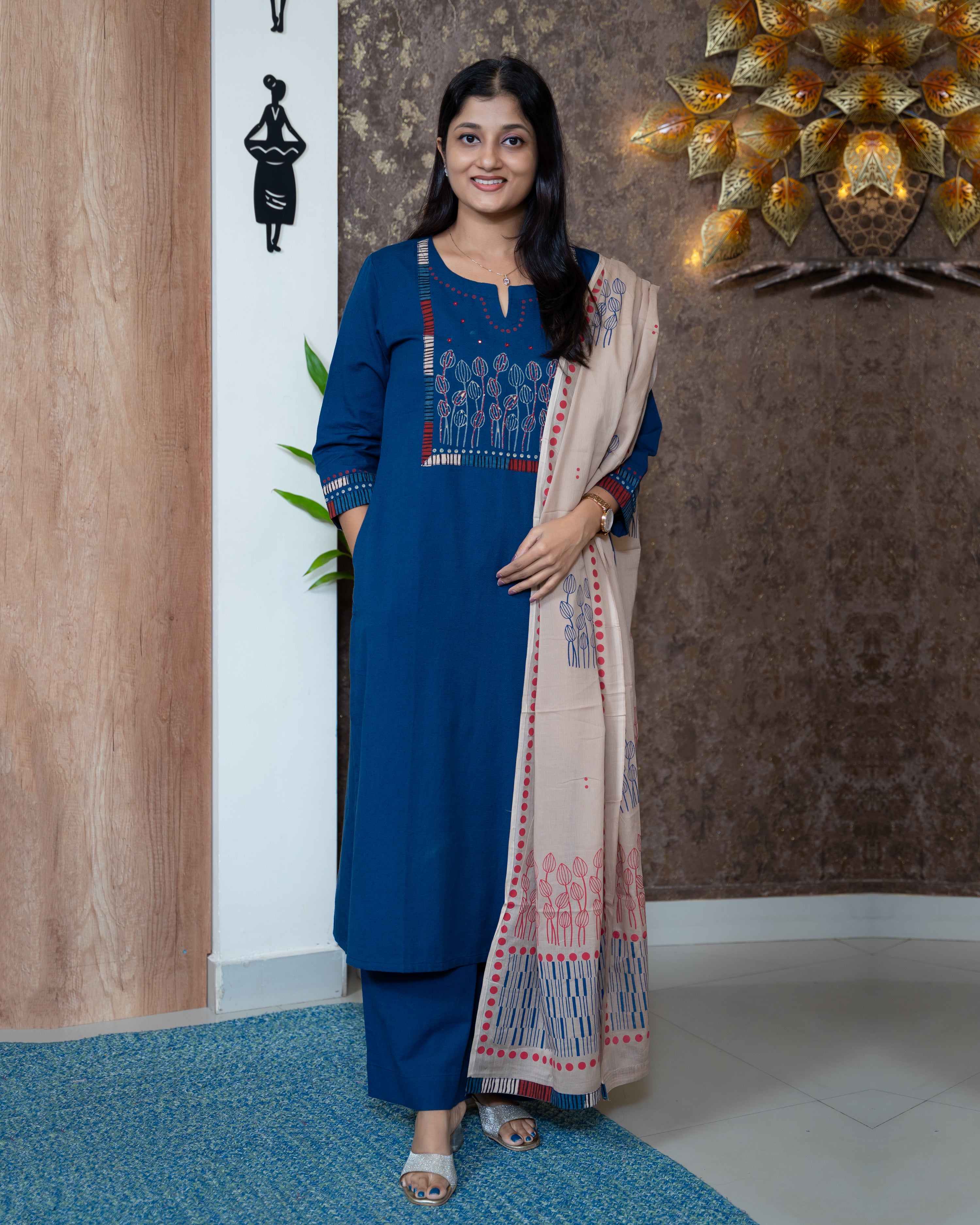 Load image into Gallery viewer, Cotton suit-7944
