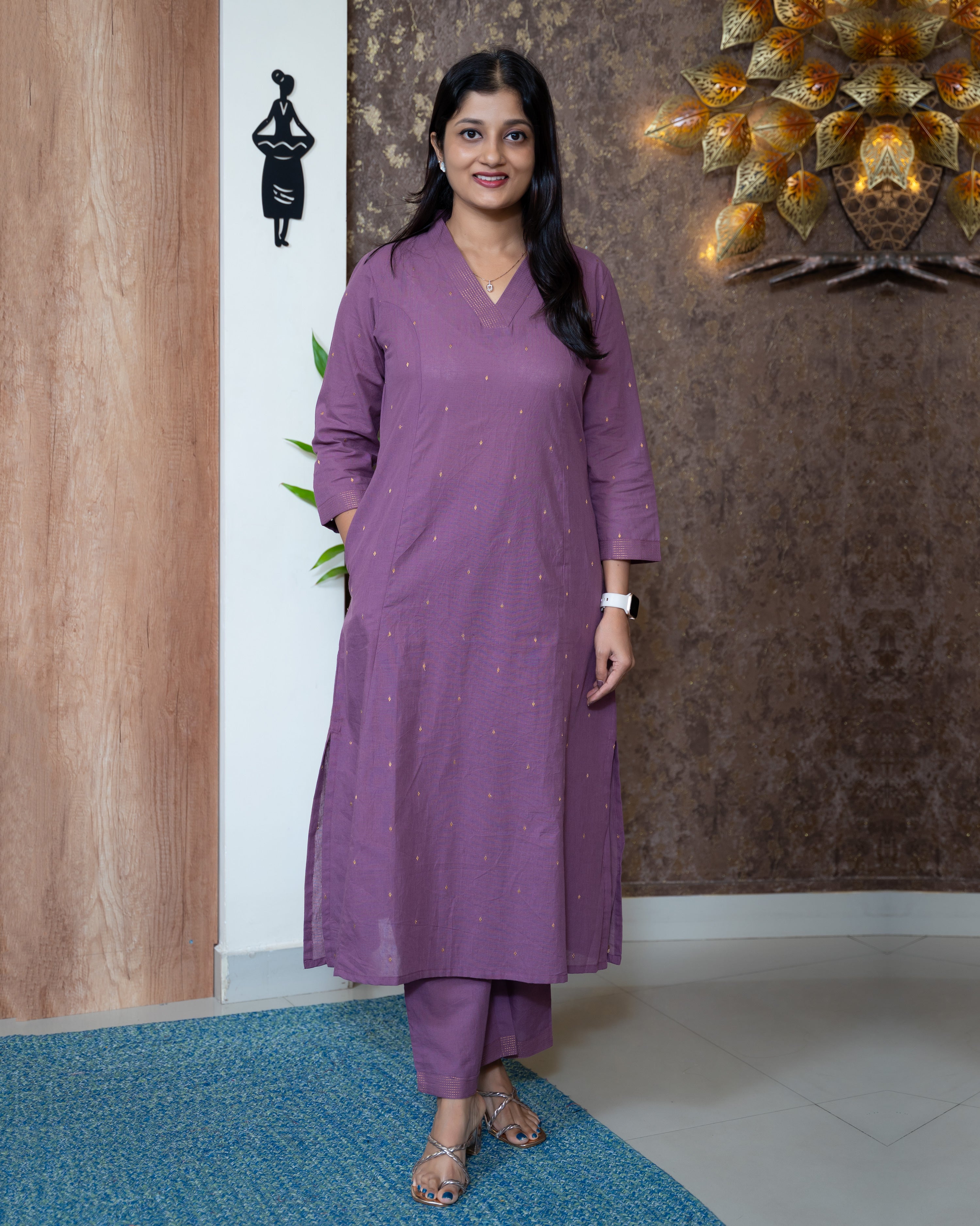 Load image into Gallery viewer, Cotton Co-Ord Set-8009
