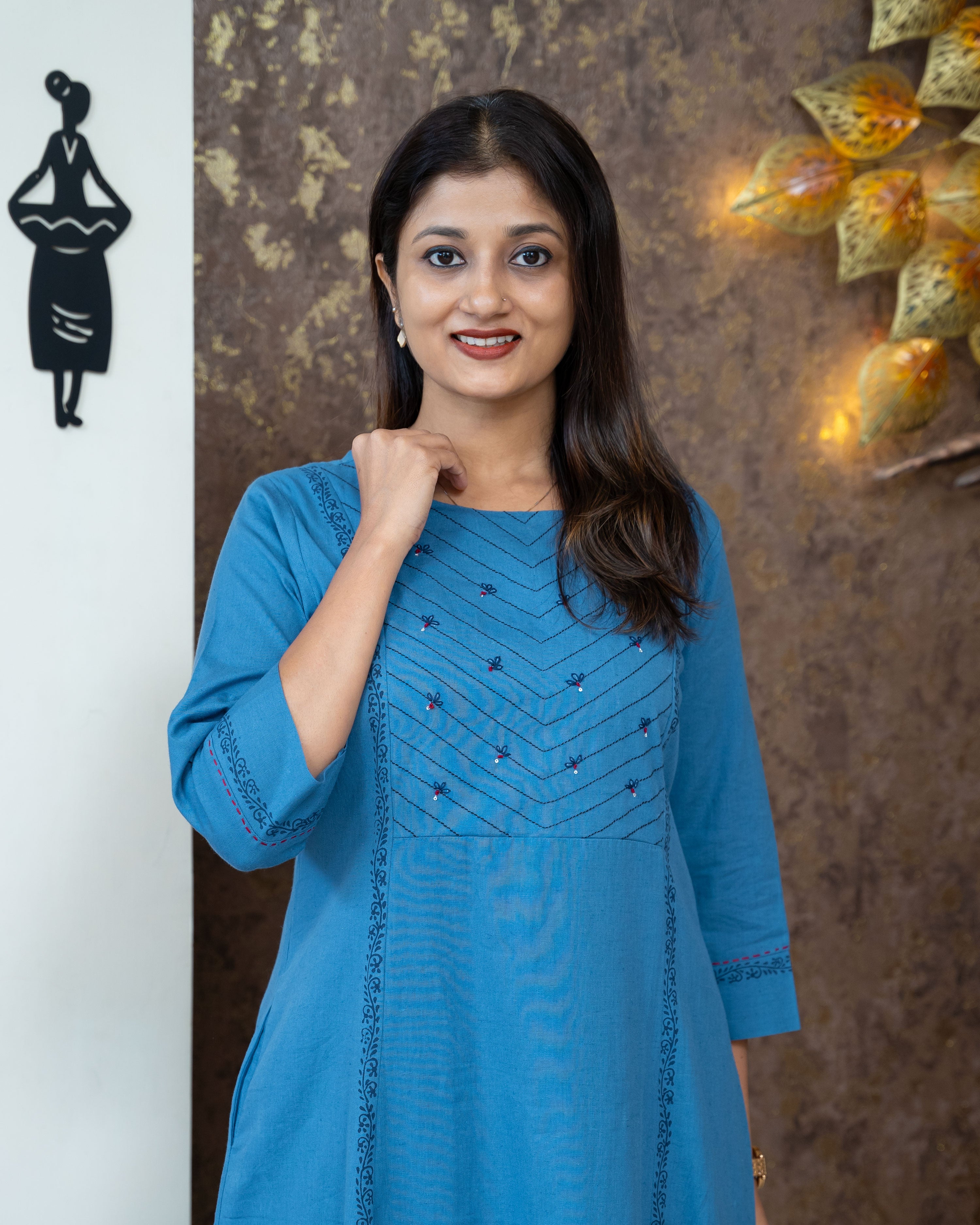 Load image into Gallery viewer, Cotton Co-Ord Set-3797
