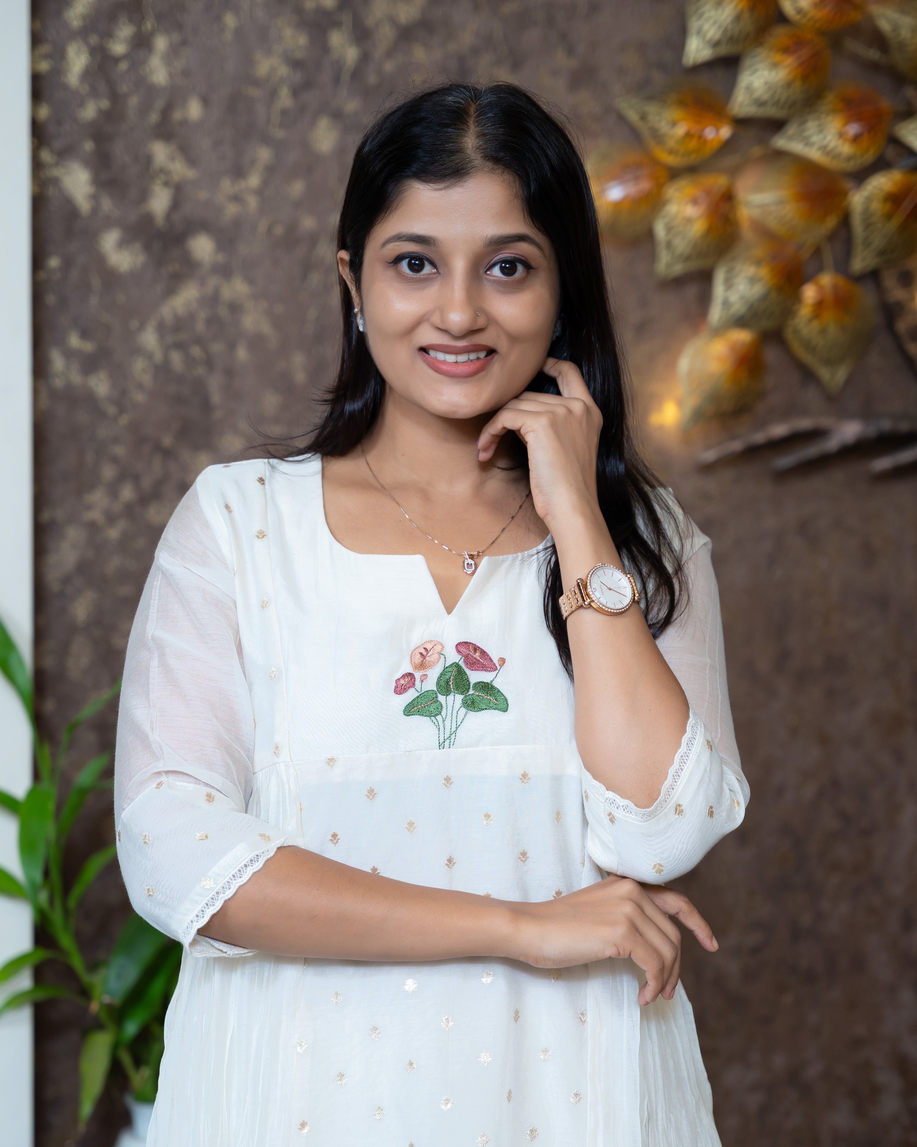 Load image into Gallery viewer, Mul Chanderi Designer Wear(Pre-Order)-1109
