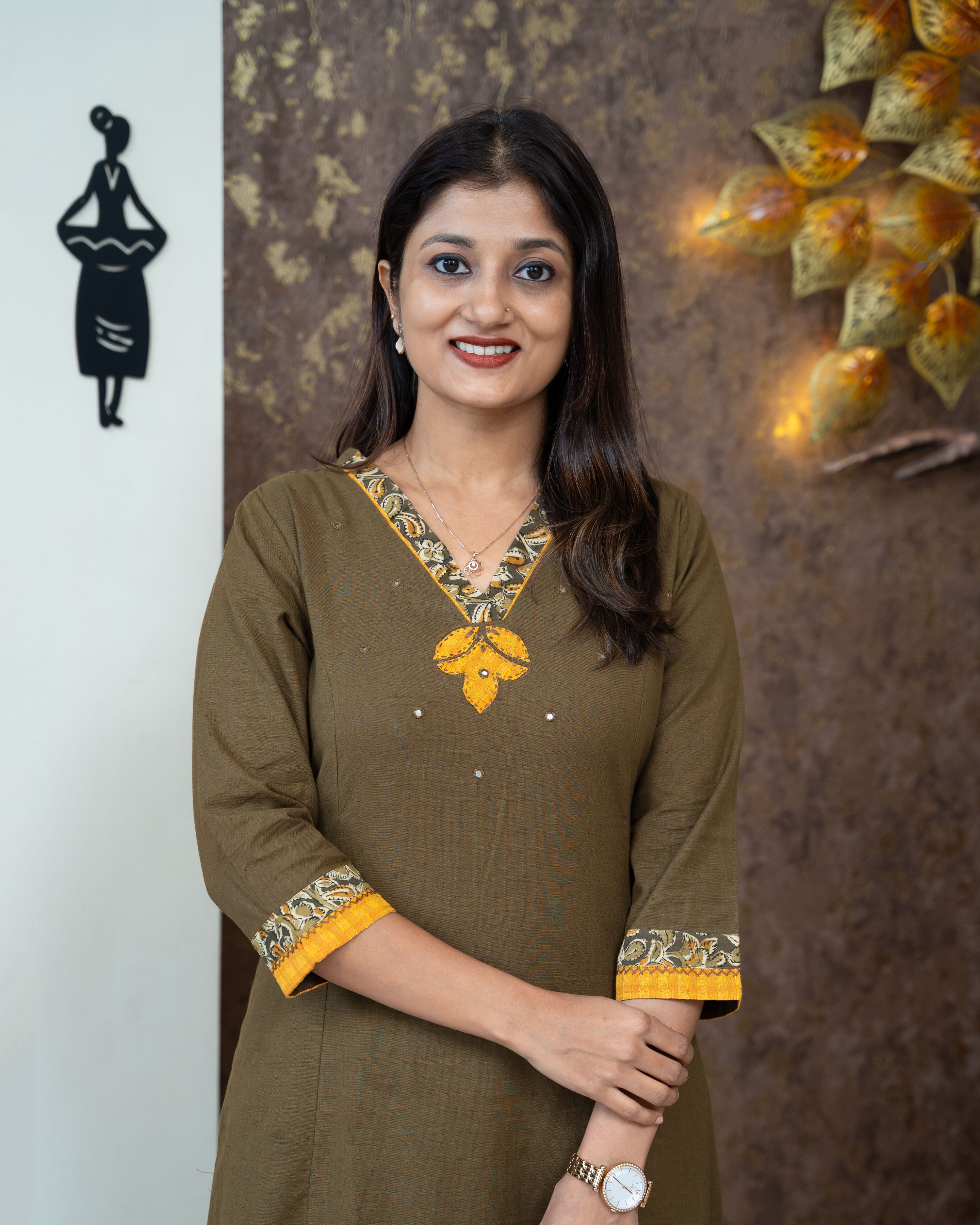 Load image into Gallery viewer, Pure Cotton Kurti- 3793
